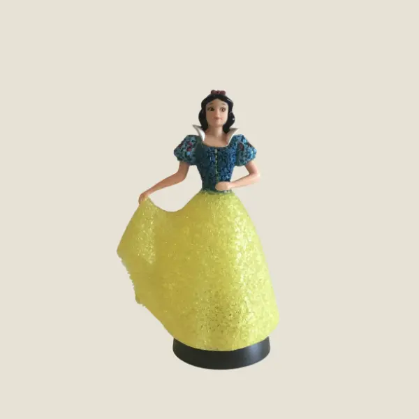 Vintage Disney Lamp – Snow White Lighted Night Figurine (Home Décor Collectible)