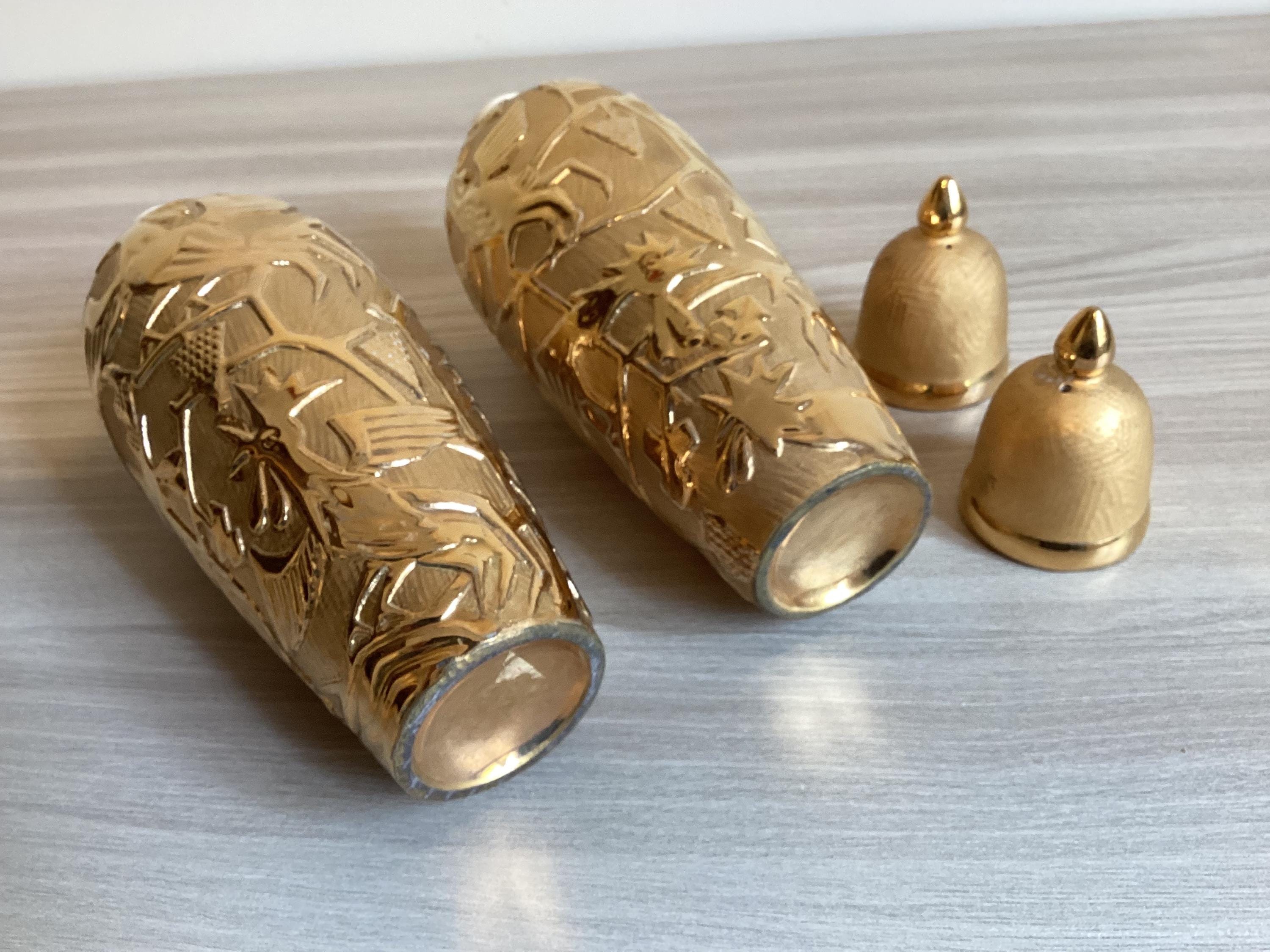 Antique Art Deco | 1930s Collectible Italian Bottle 24k Gold — photo 11 of 11