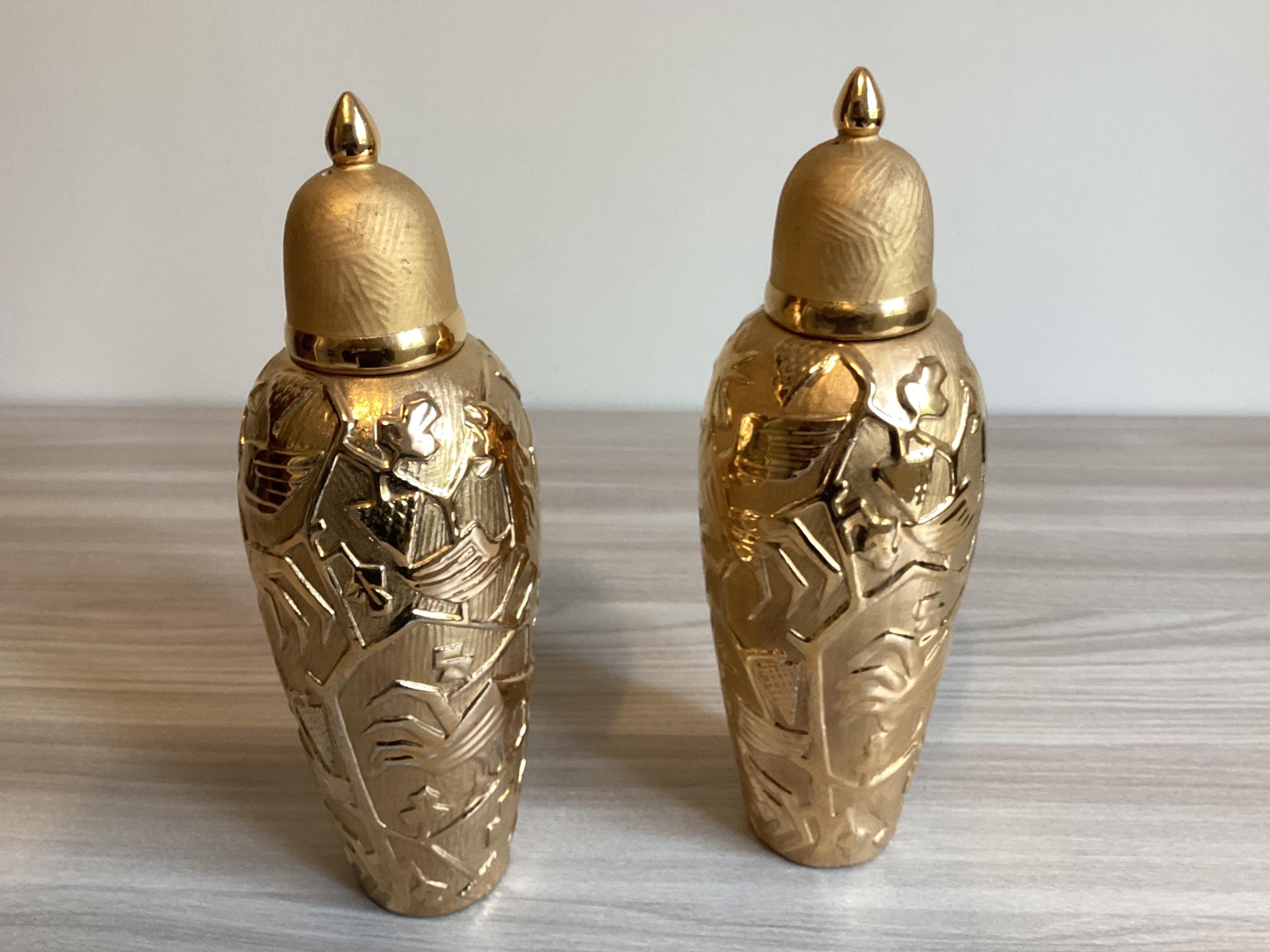 Antique Art Deco | 1930s Collectible Italian Bottle 24k Gold — photo 5 of 11