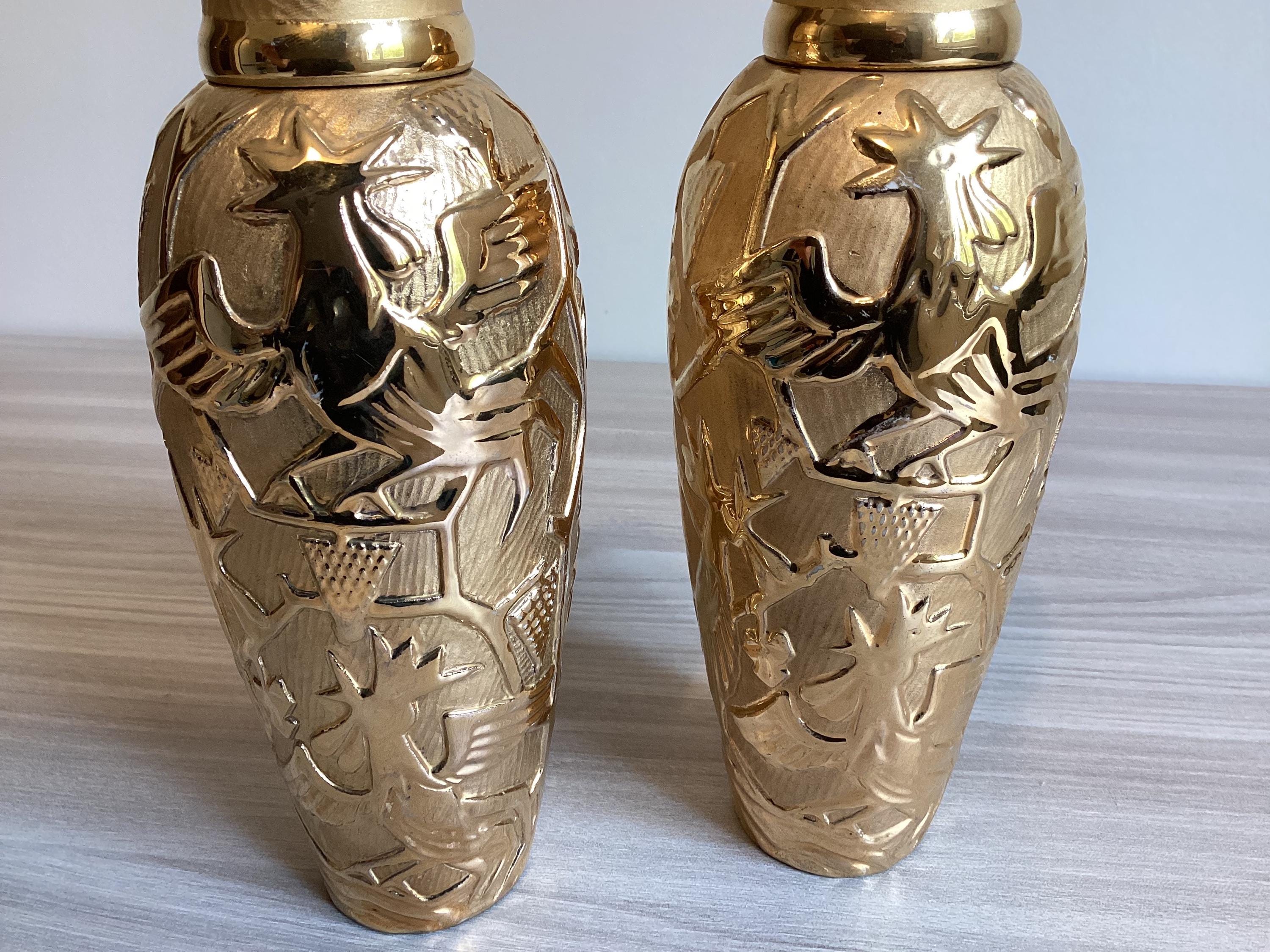 Antique Art Deco | 1930s Collectible Italian Bottle 24k Gold — photo 8 of 11