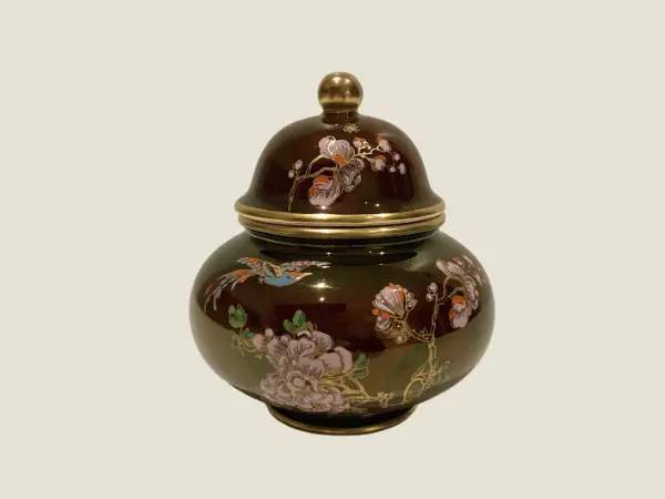 Vintage Porcelain  Carlton Ware Bowl  – Hand-Painted  (1960s) Made in England