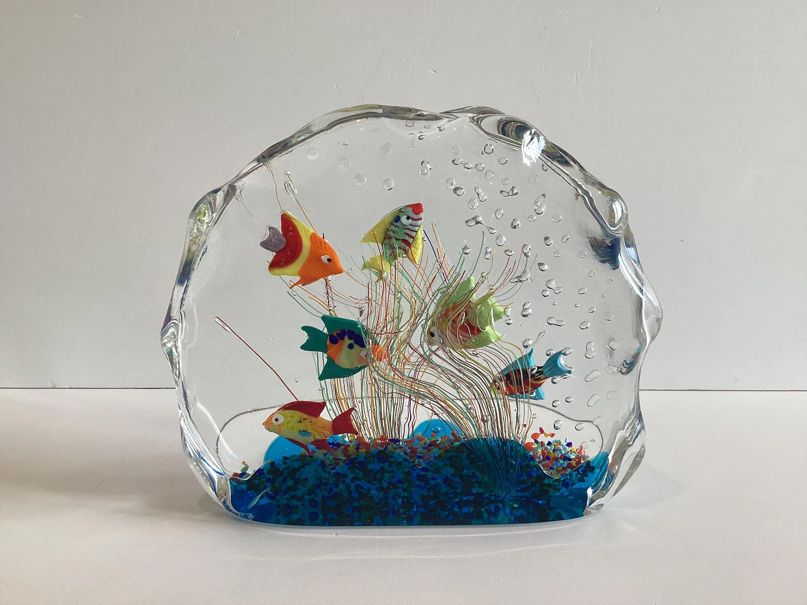 Vintage Murano Glass | Ferro & Lazzarini Aquarium Sculpture, Handmade — photo 2 of 8