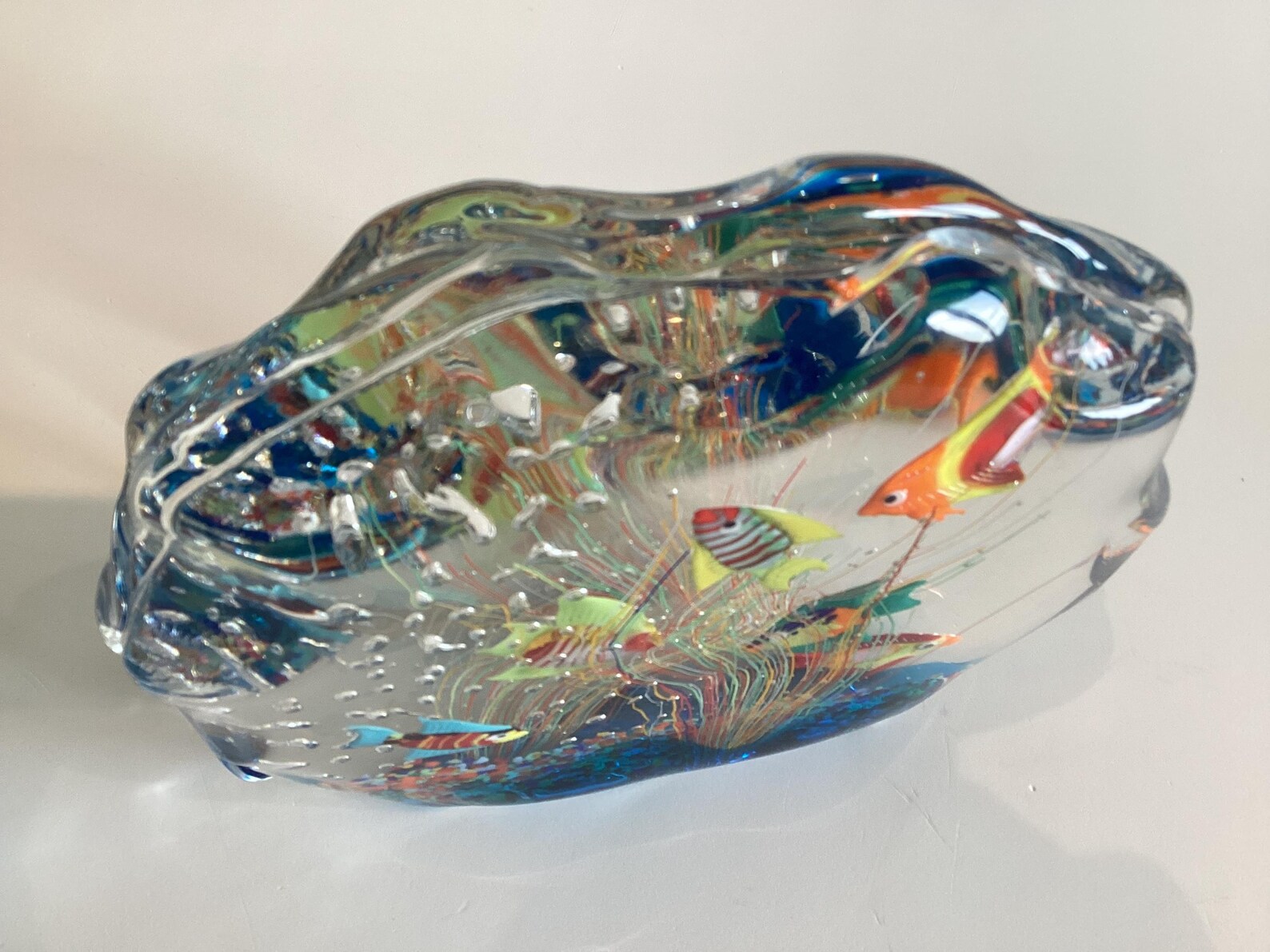 Vintage Murano Glass | Ferro & Lazzarini Aquarium Sculpture, Handmade — photo 6 of 8