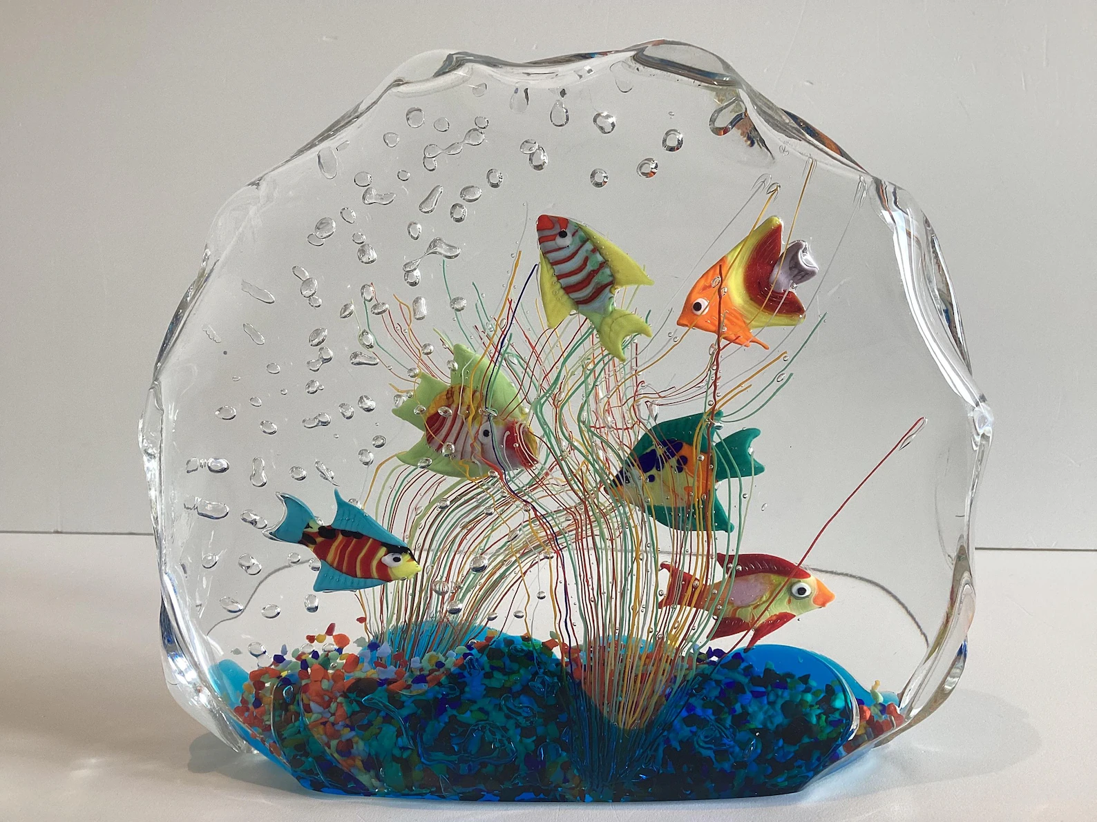 Vintage Murano Glass | Ferro & Lazzarini Aquarium Sculpture, Handmade — photo 4 of 8