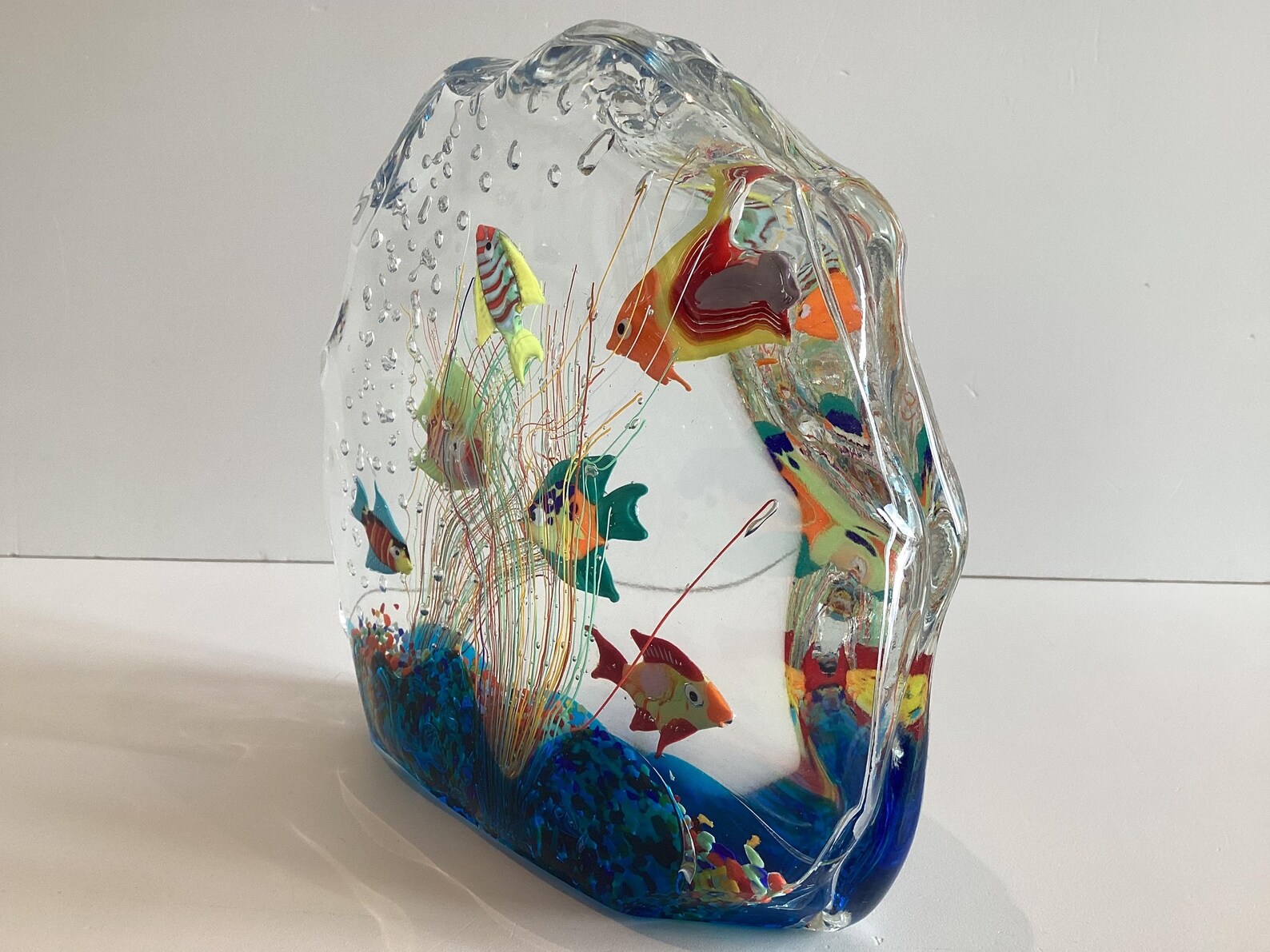 Vintage Murano Glass | Ferro & Lazzarini Aquarium Sculpture, Handmade — photo 5 of 8