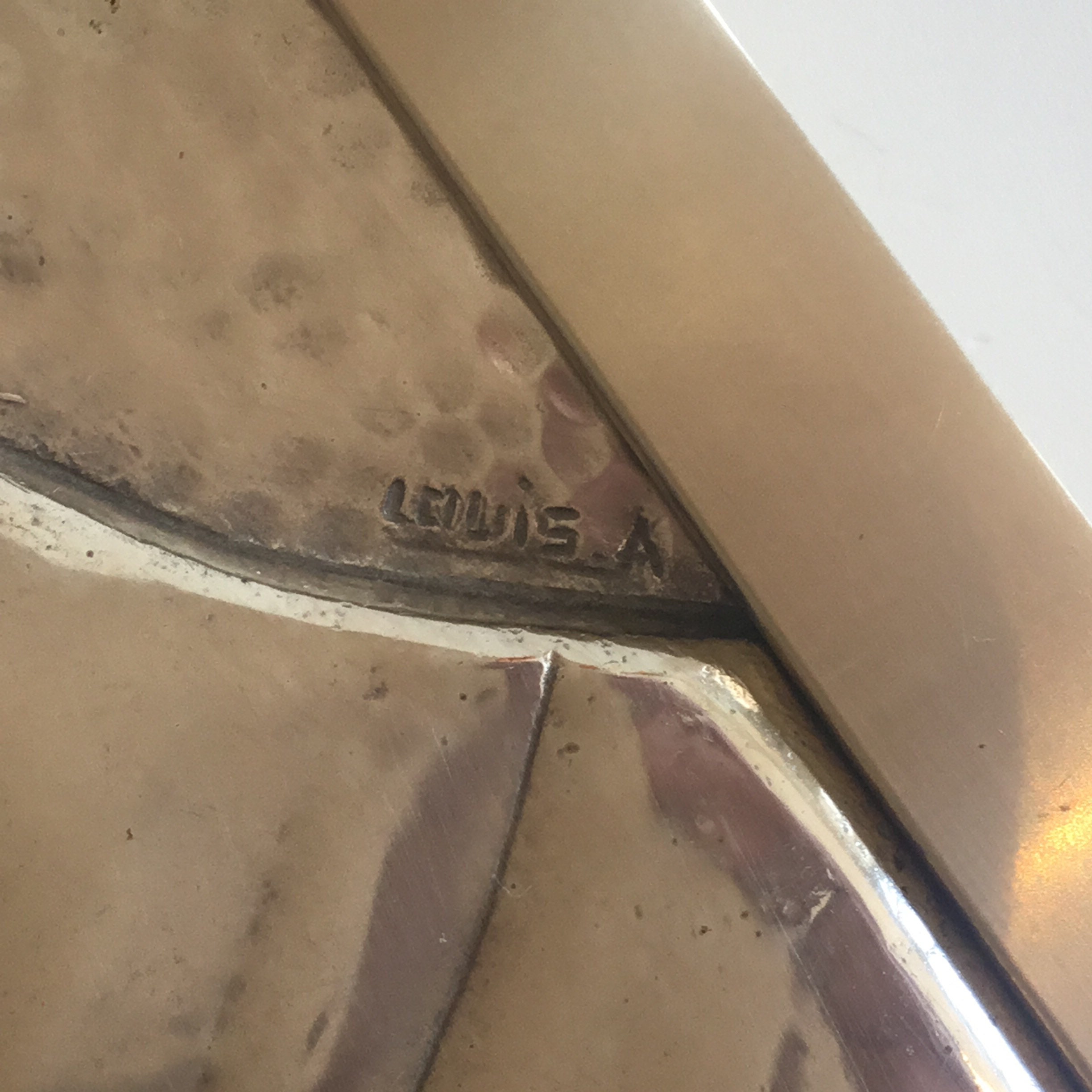Rare Bas-Relief (Joannes Paul ll) Signed Louis A. — photo 7 of 8