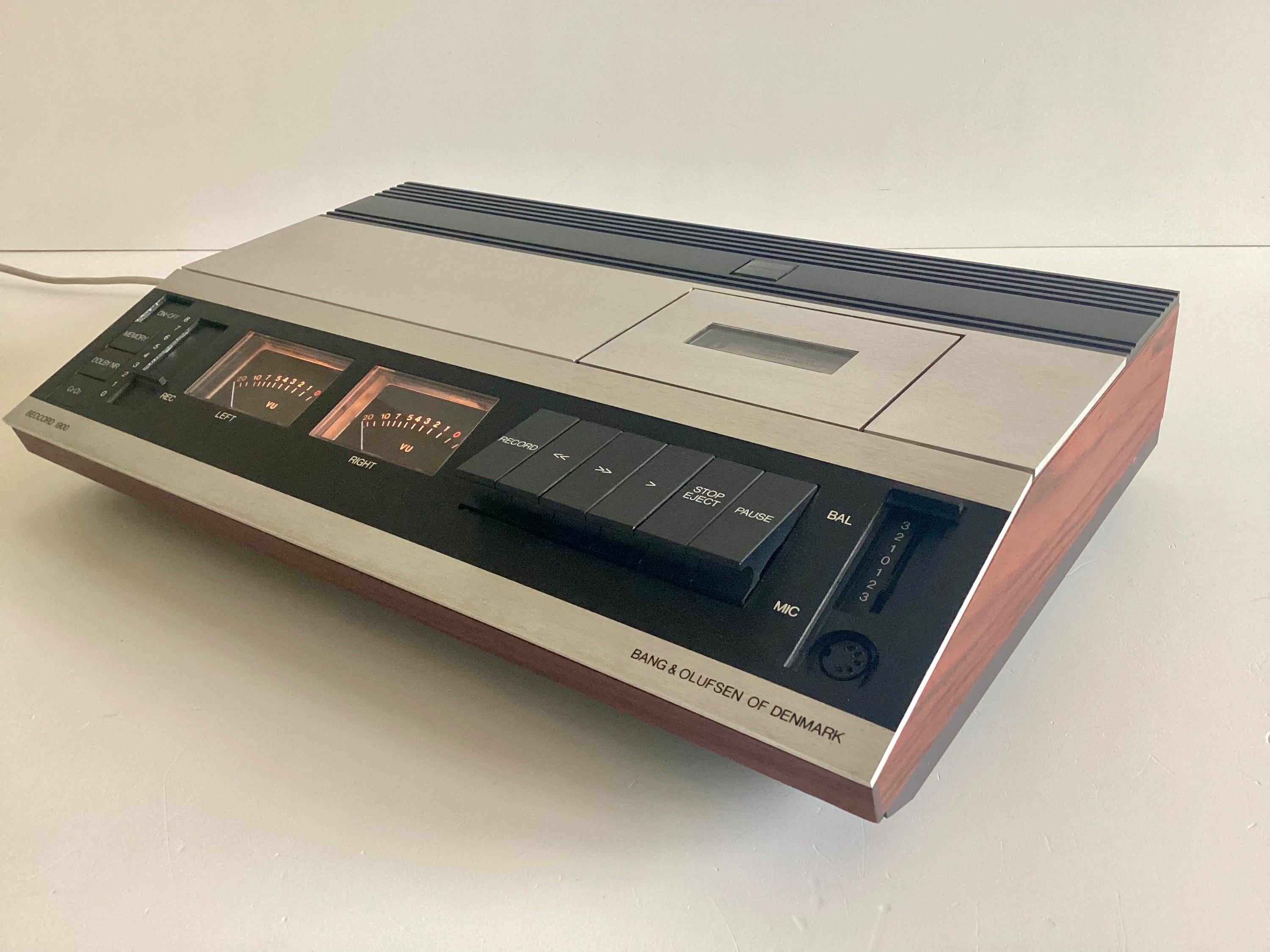 Vintage Cassette Deck Bang & Olufsen Beocord 1900 – Danish Design Stereo Recorder - Working — photo 2 of 10