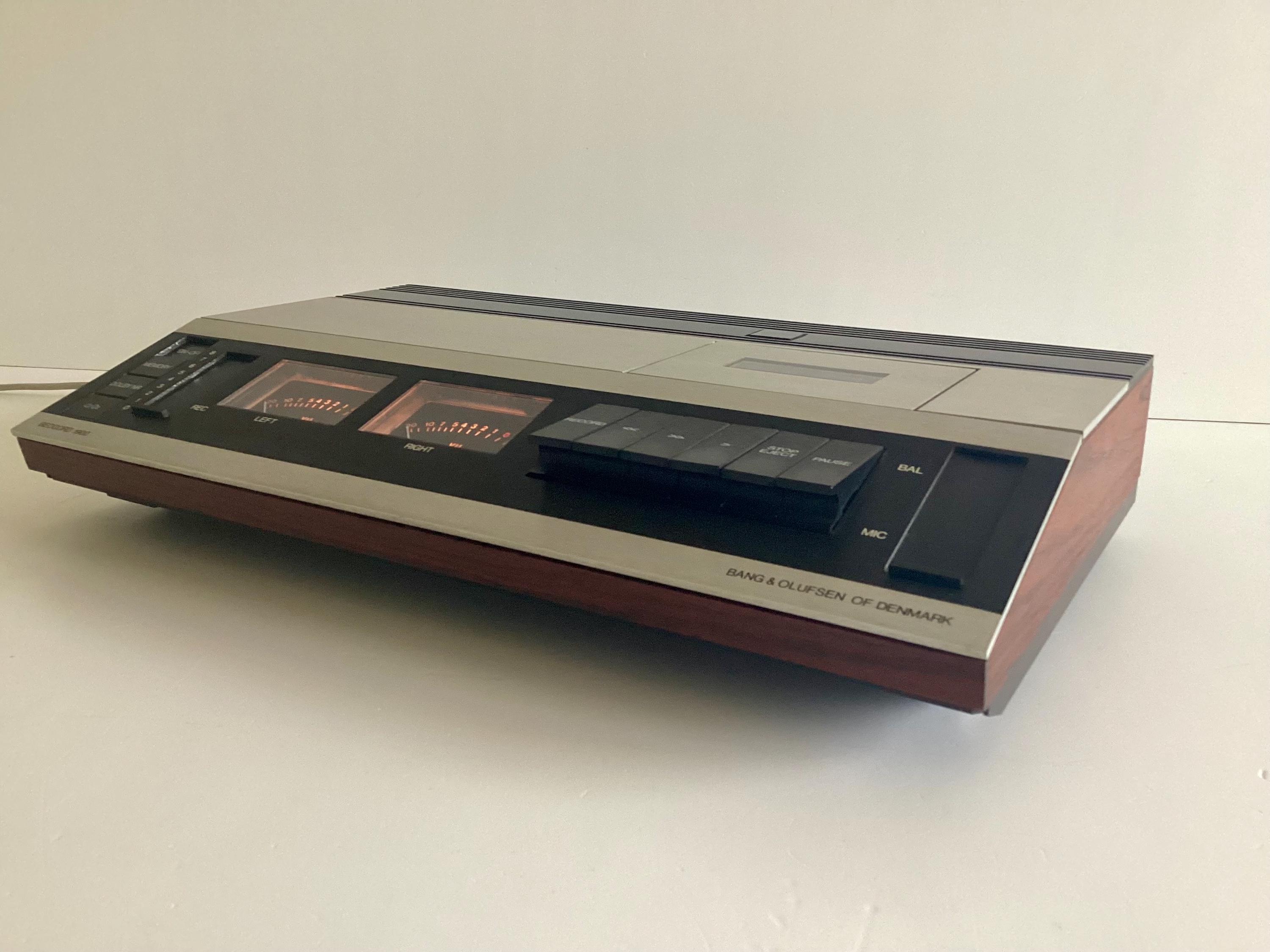Vintage Cassette Deck Bang & Olufsen Beocord 1900 – Danish Design Stereo Recorder - Working — photo 5 of 10