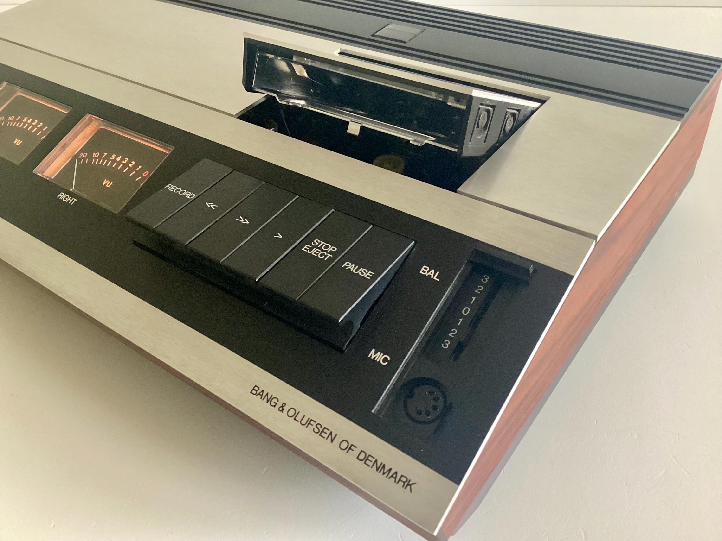 Vintage Cassette Deck Bang & Olufsen Beocord 1900 – Danish Design Stereo Recorder - Working — photo 7 of 10