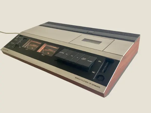 Vintage Cassette Deck Bang & Olufsen Beocord 1900 – Danish Design Stereo Recorder - Working