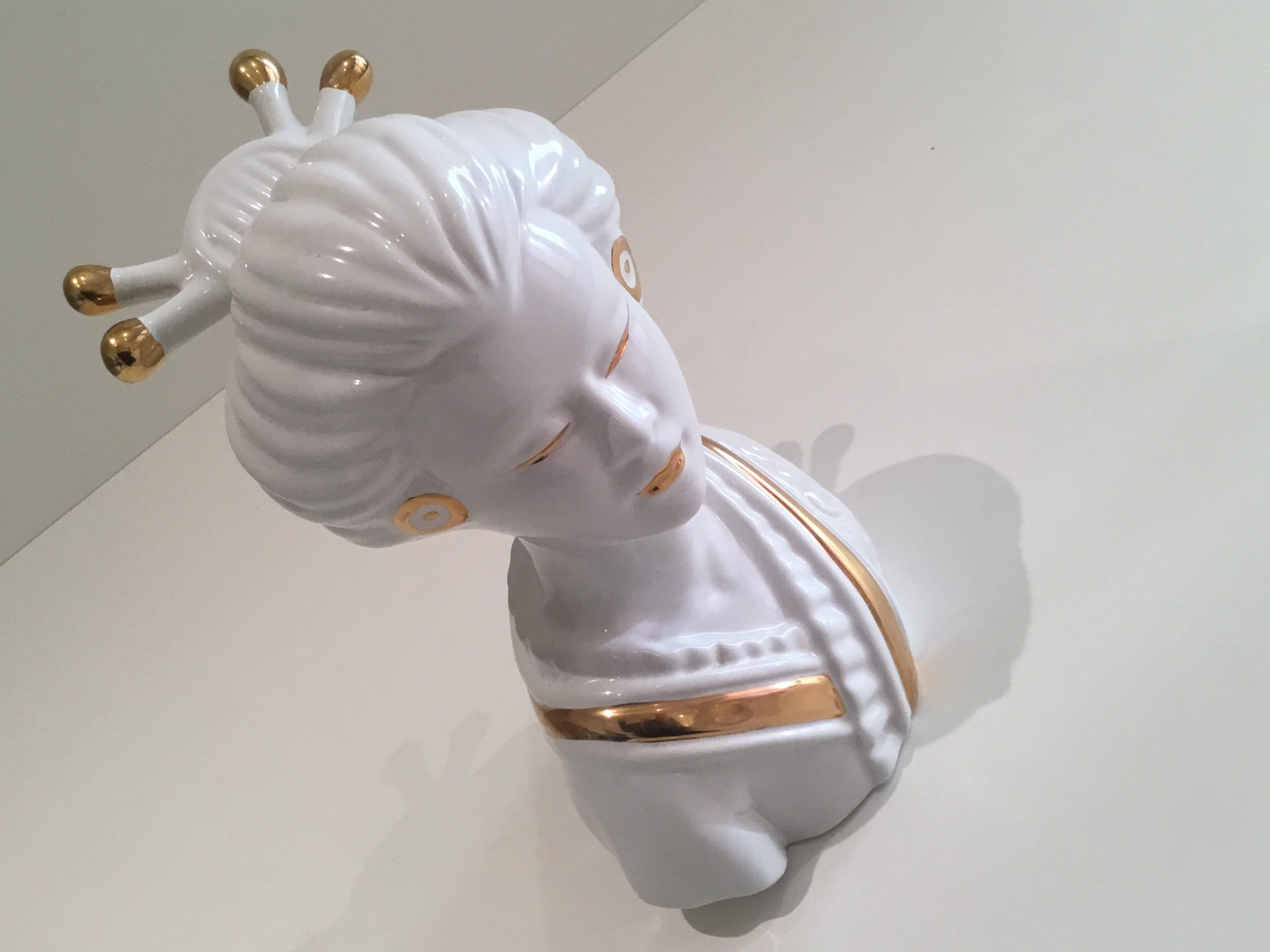 Porcelain Figurine – Rare Exotic Hand-Painted Collectible, Portugal 1970s — photo 7 of 9