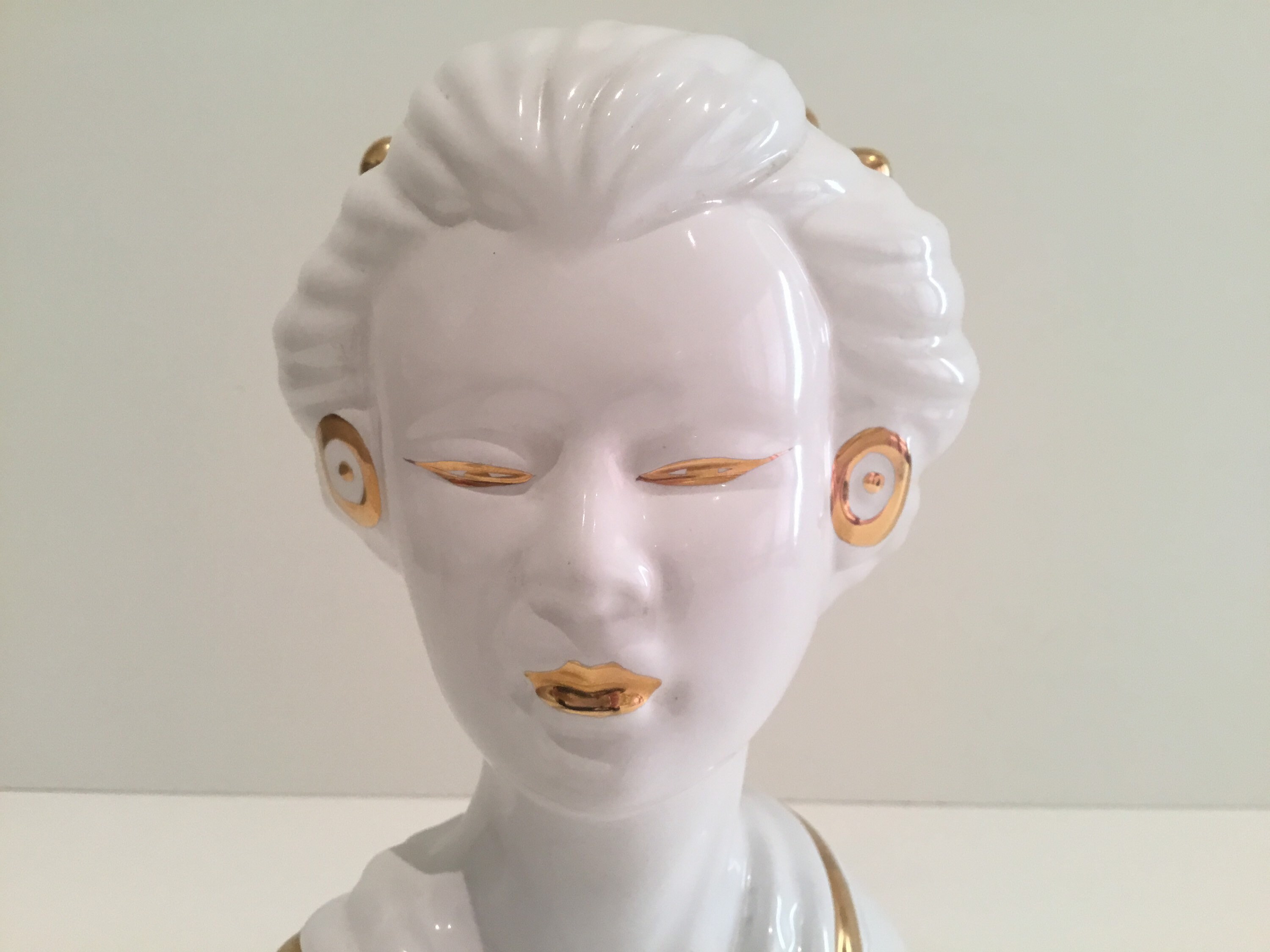 Porcelain Figurine – Rare Exotic Hand-Painted Collectible, Portugal 1970s — photo 8 of 9
