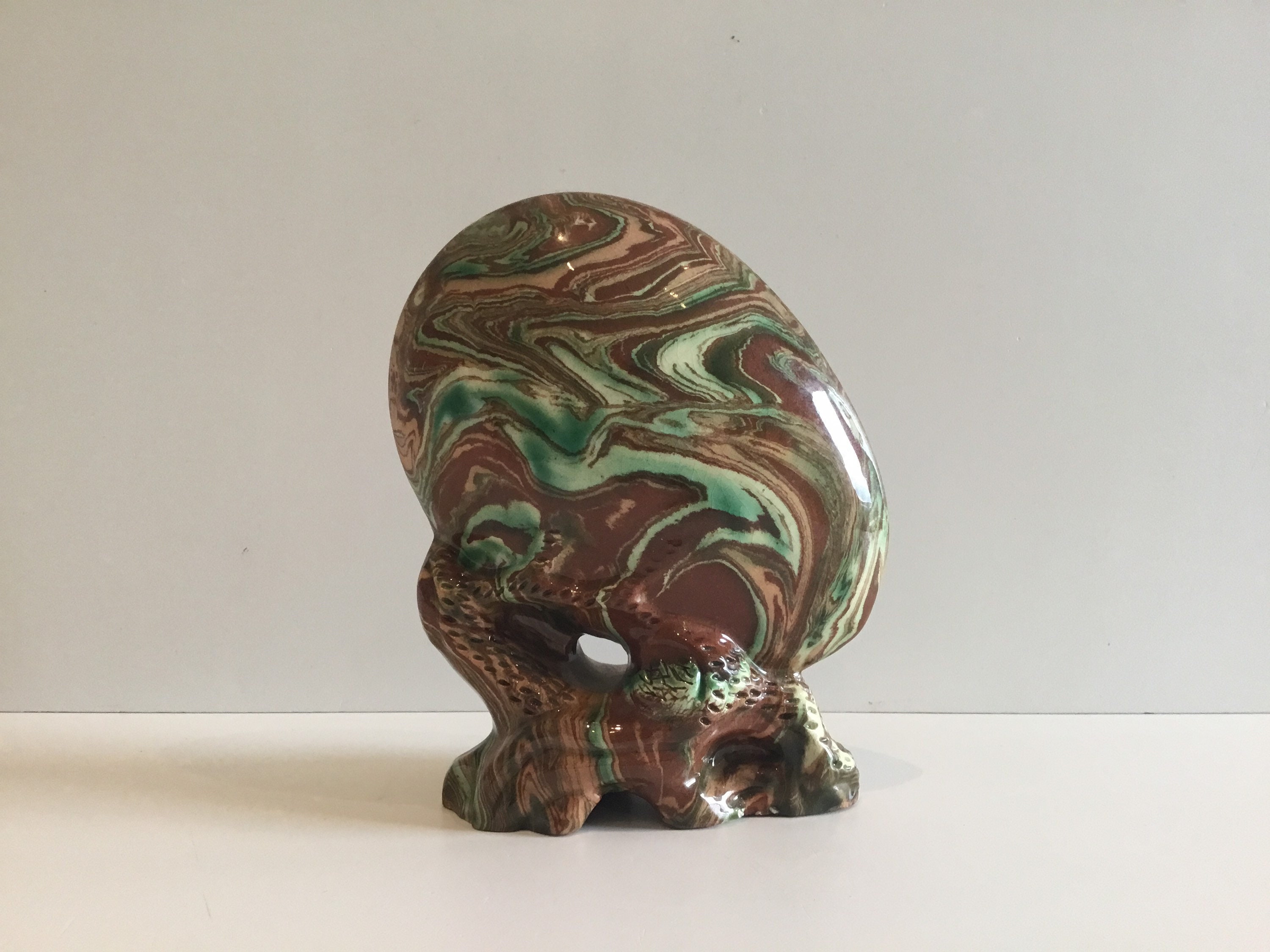 Maiolica Egg | Diego Casella-Pc-1954 문지방 (Threshold) 1990 Unique Artwork — photo 2 of 8