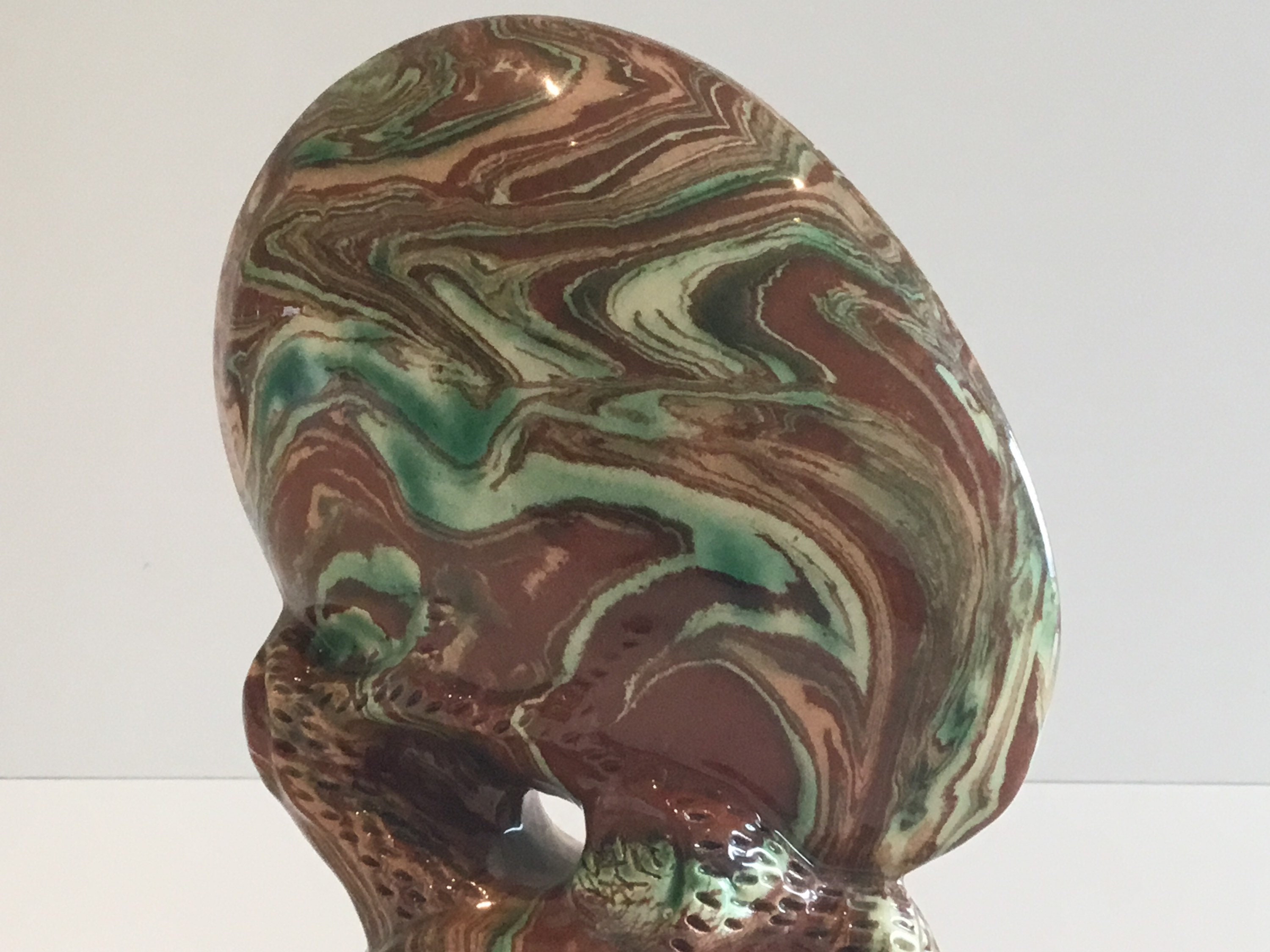 Maiolica Egg | Diego Casella-Pc-1954 문지방 (Threshold) 1990 Unique Artwork — photo 6 of 8