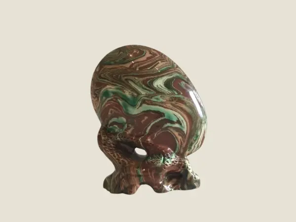 Maiolica Egg | Diego Casella-Pc-1954 문지방 (Threshold) 1990 Unique Artwork