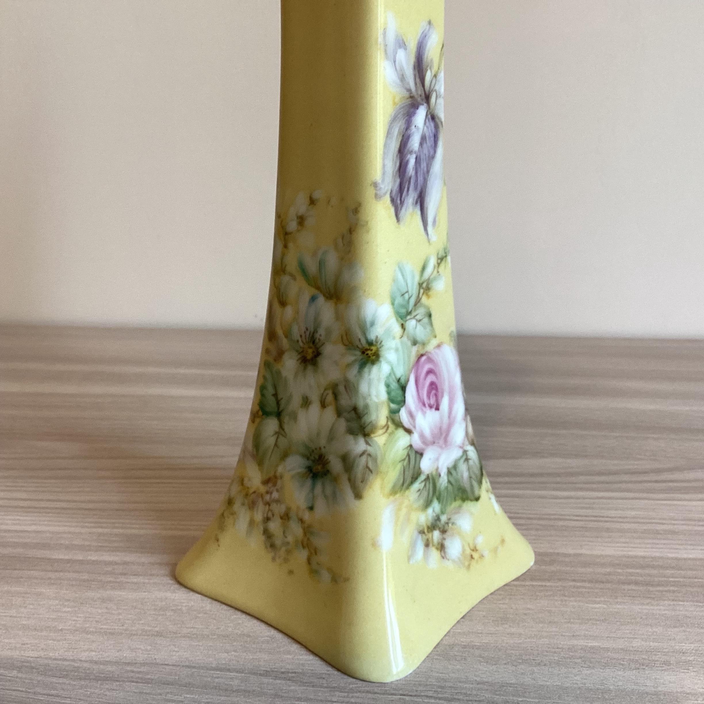 Limoges Porcelain Carafe – Hand-Painted French Art Deco (1930s) — photo 7 of 9