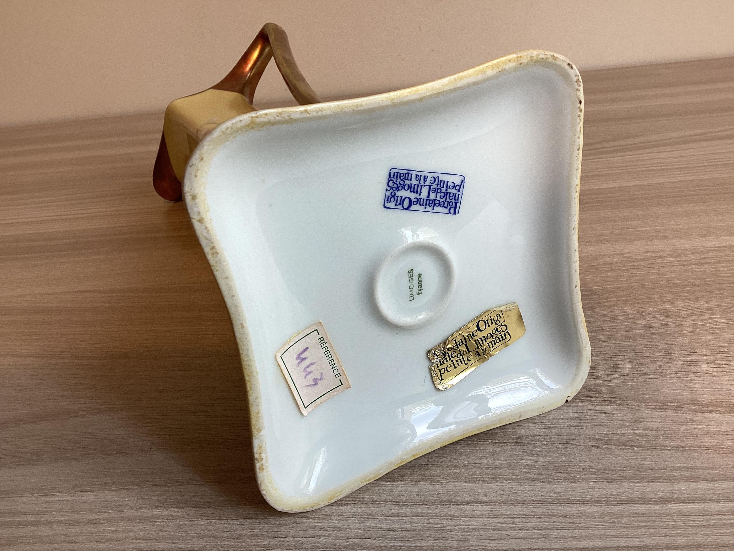 Limoges Porcelain Carafe – Hand-Painted French Art Deco (1930s) — photo 9 of 9