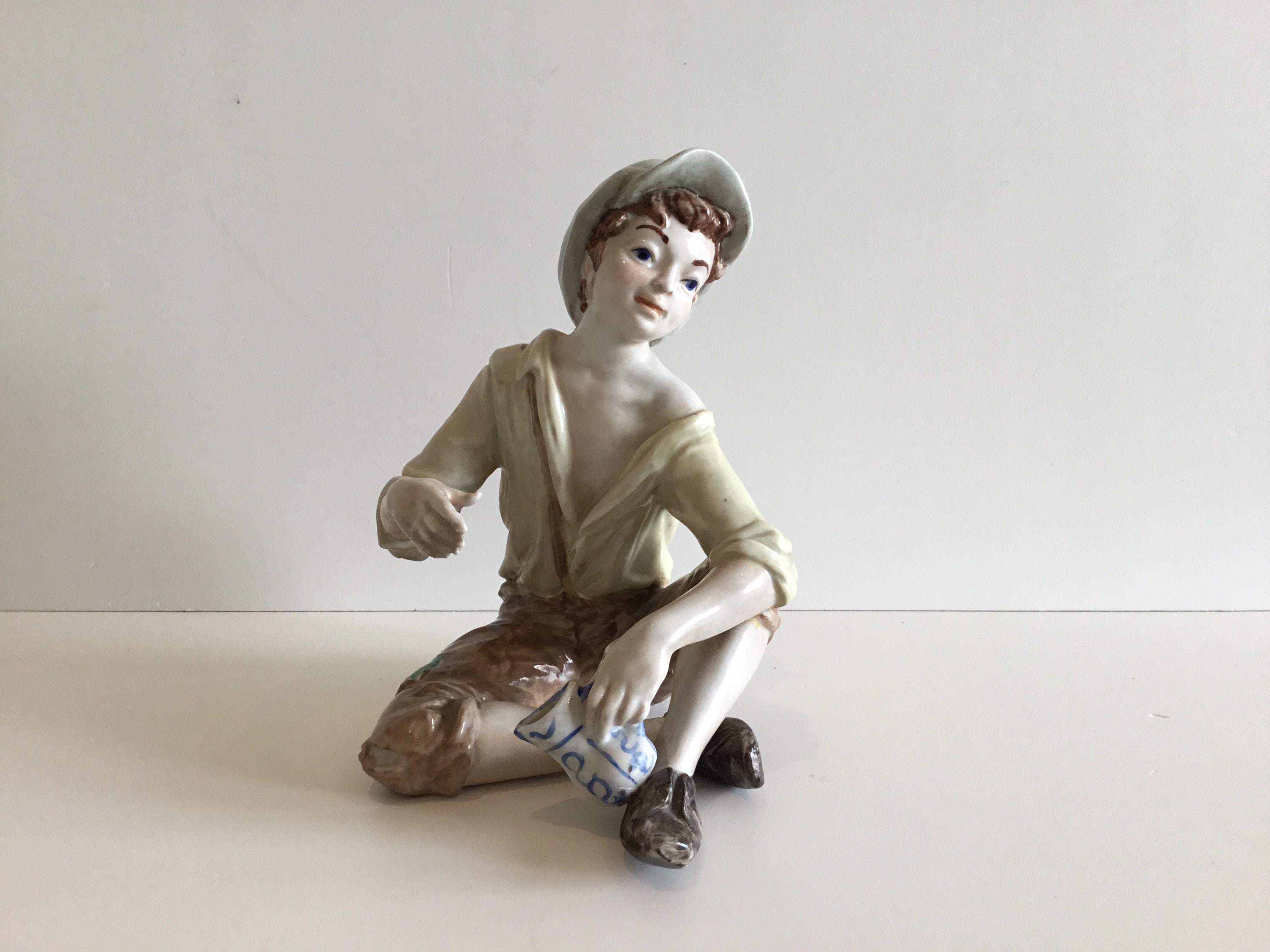 Vintage Porcelain Figurine | Sureda Spain 1960s, Hand Painted Collectible Sculpture — photo 2 of 10