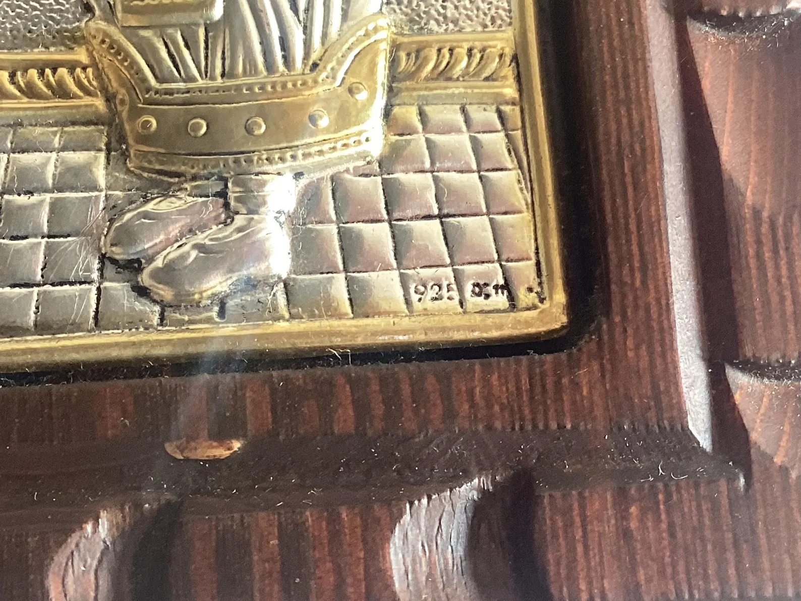 Black Madonna | Częstochowa Icon Silver 925 Triptych — photo 7 of 9
