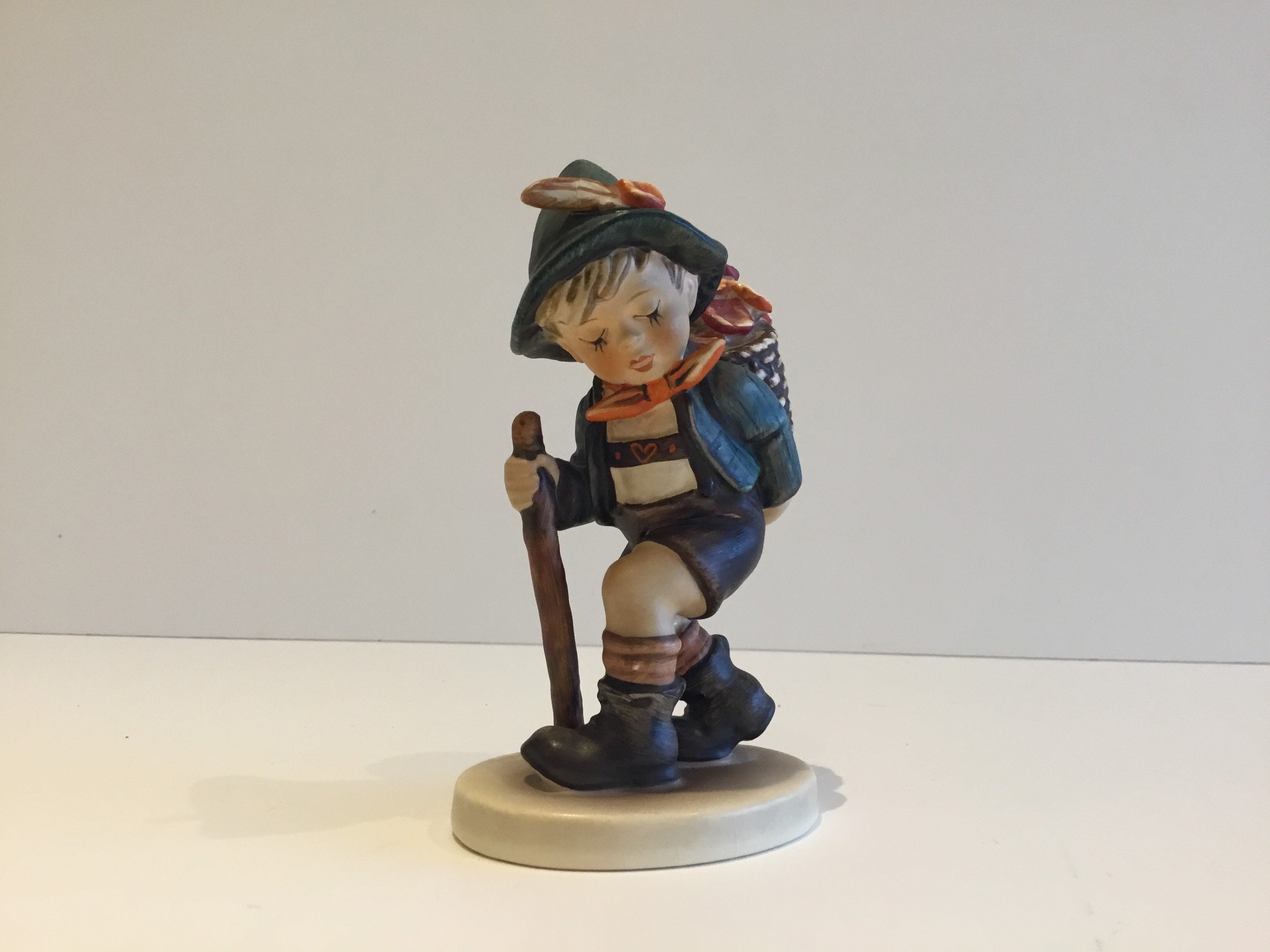 Vintage Figurine | Goebel 1971 Flower Vendor 381, Hummel West Germany Collectible — photo 2 of 10