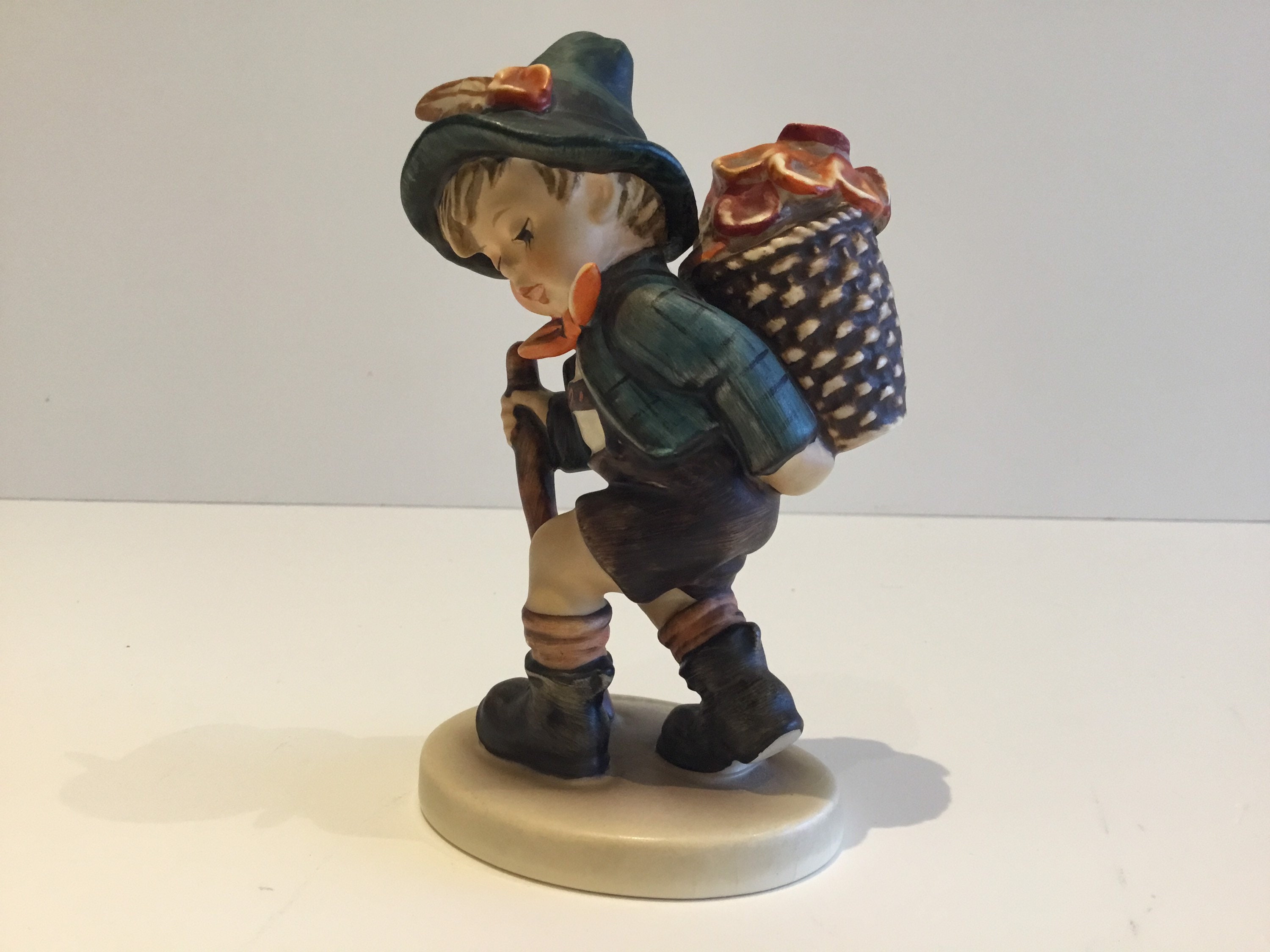 Vintage Figurine | Goebel 1971 Flower Vendor 381, Hummel West Germany Collectible — photo 6 of 10