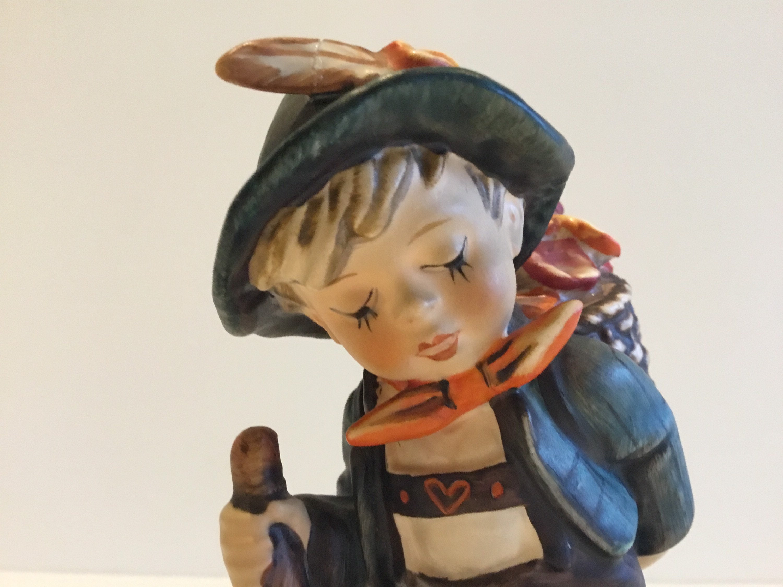 Vintage Figurine | Goebel 1971 Flower Vendor 381, Hummel West Germany Collectible — photo 7 of 10