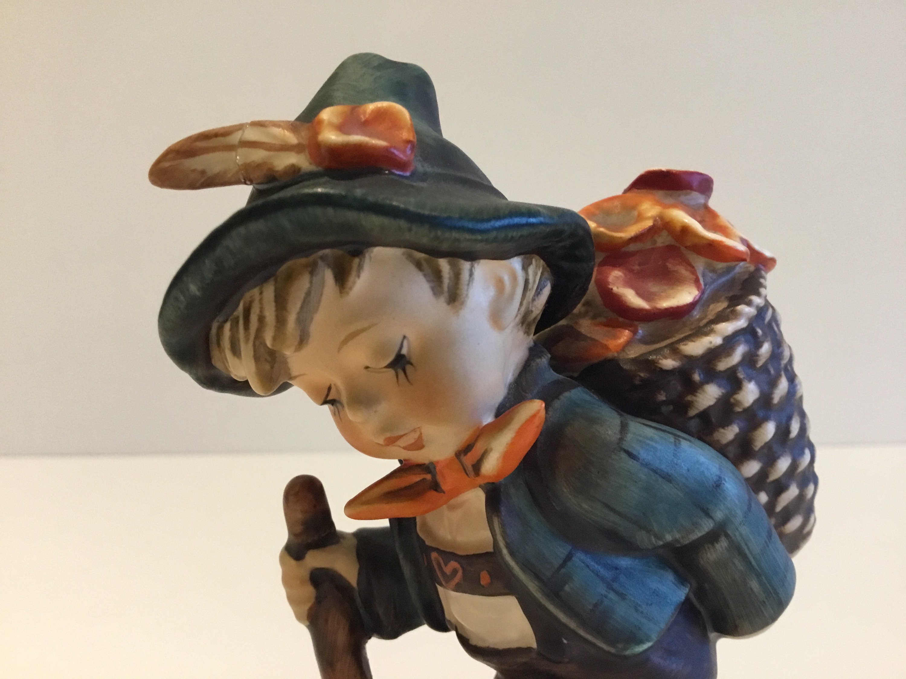 Vintage Figurine | Goebel 1971 Flower Vendor 381, Hummel West Germany Collectible — photo 8 of 10