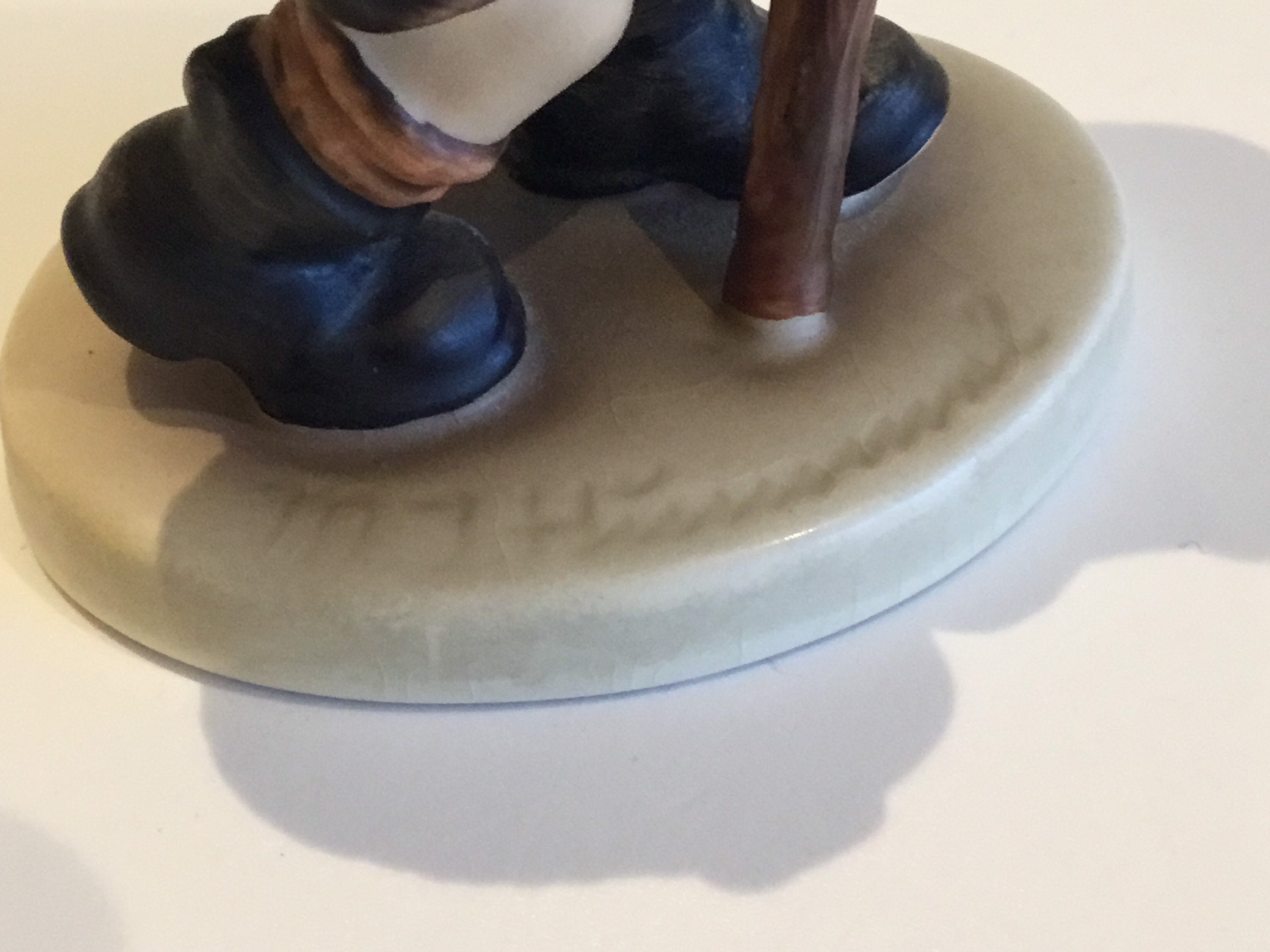 Vintage Figurine | Goebel 1971 Flower Vendor 381, Hummel West Germany Collectible — photo 9 of 10