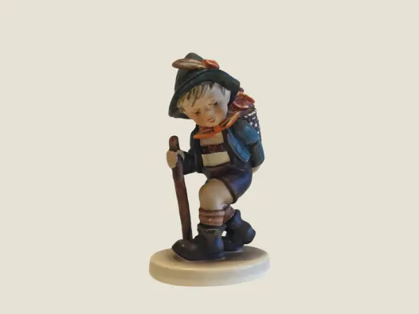 Vintage Figurine | Goebel 1971 Flower Vendor 381, Hummel West Germany Collectible