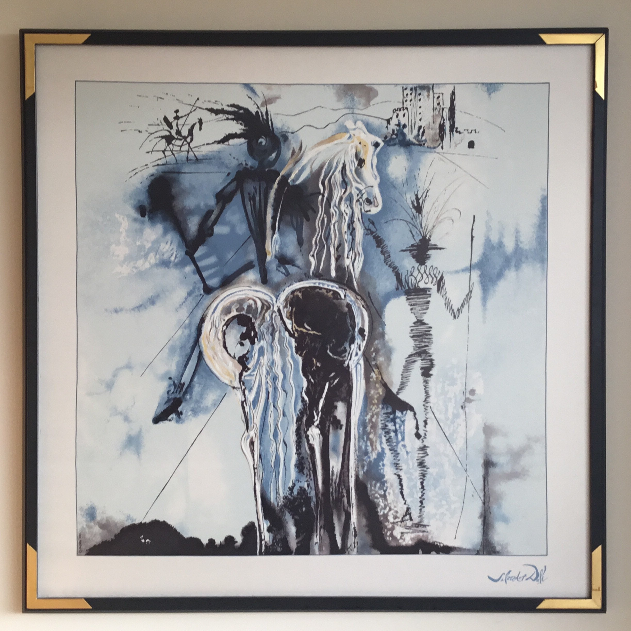 Salvador Dalí Serigraph | The Medieval Knight 1985 Spadem Edition, Silk Limited Print — photo 3 of 9