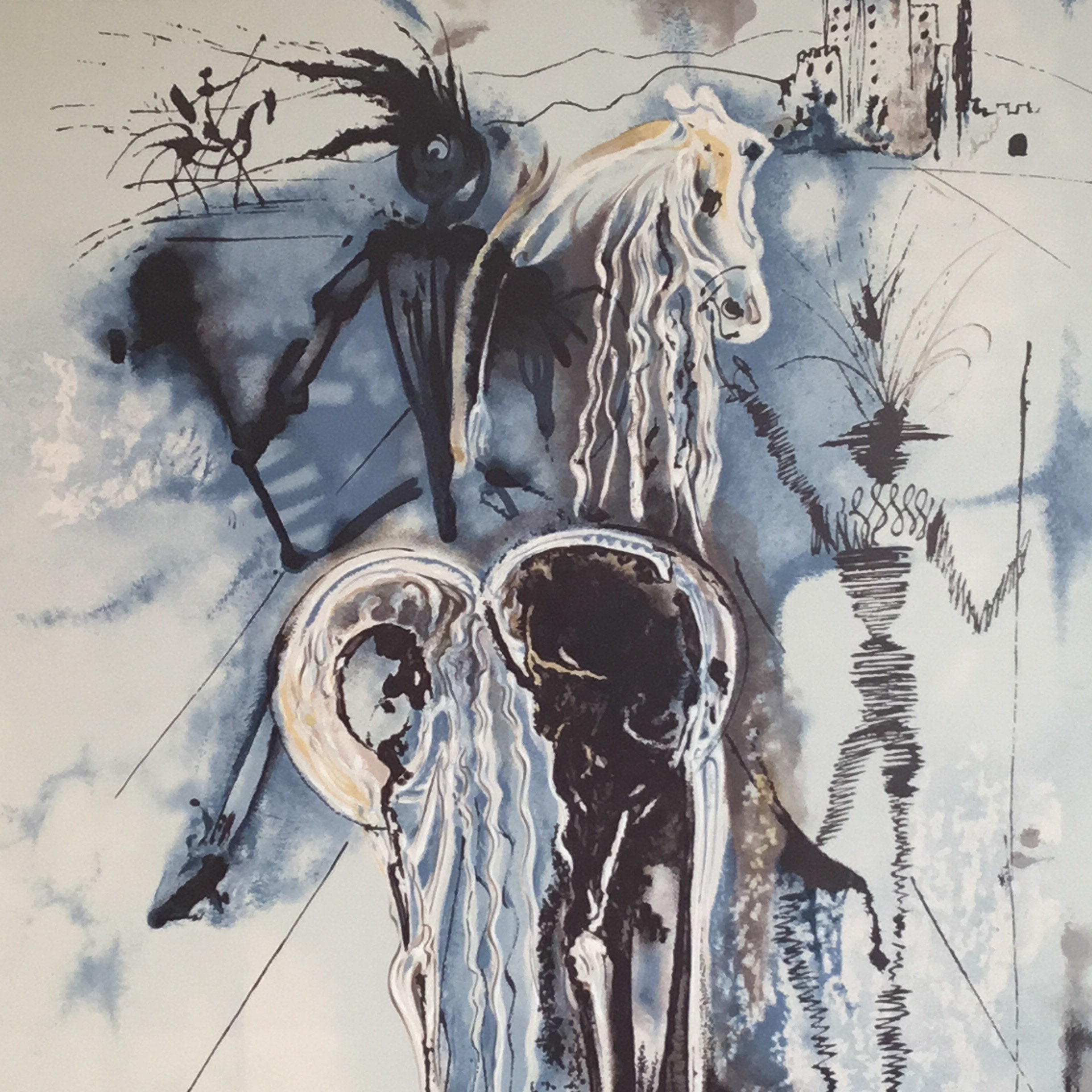Salvador Dalí Serigraph | The Medieval Knight 1985 Spadem Edition, Silk Limited Print — photo 5 of 9