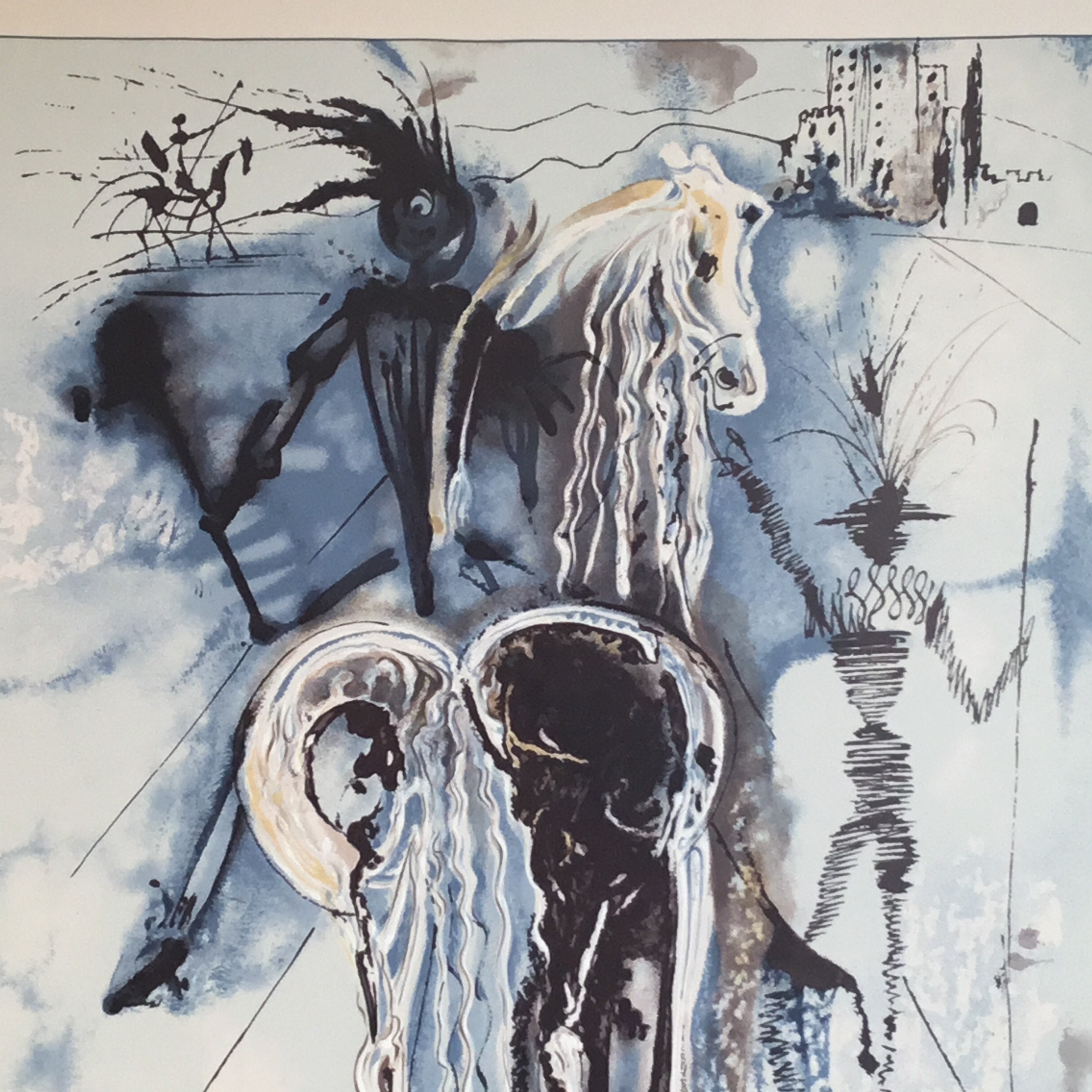Salvador Dalí Serigraph | The Medieval Knight 1985 Spadem Edition, Silk Limited Print — photo 6 of 9