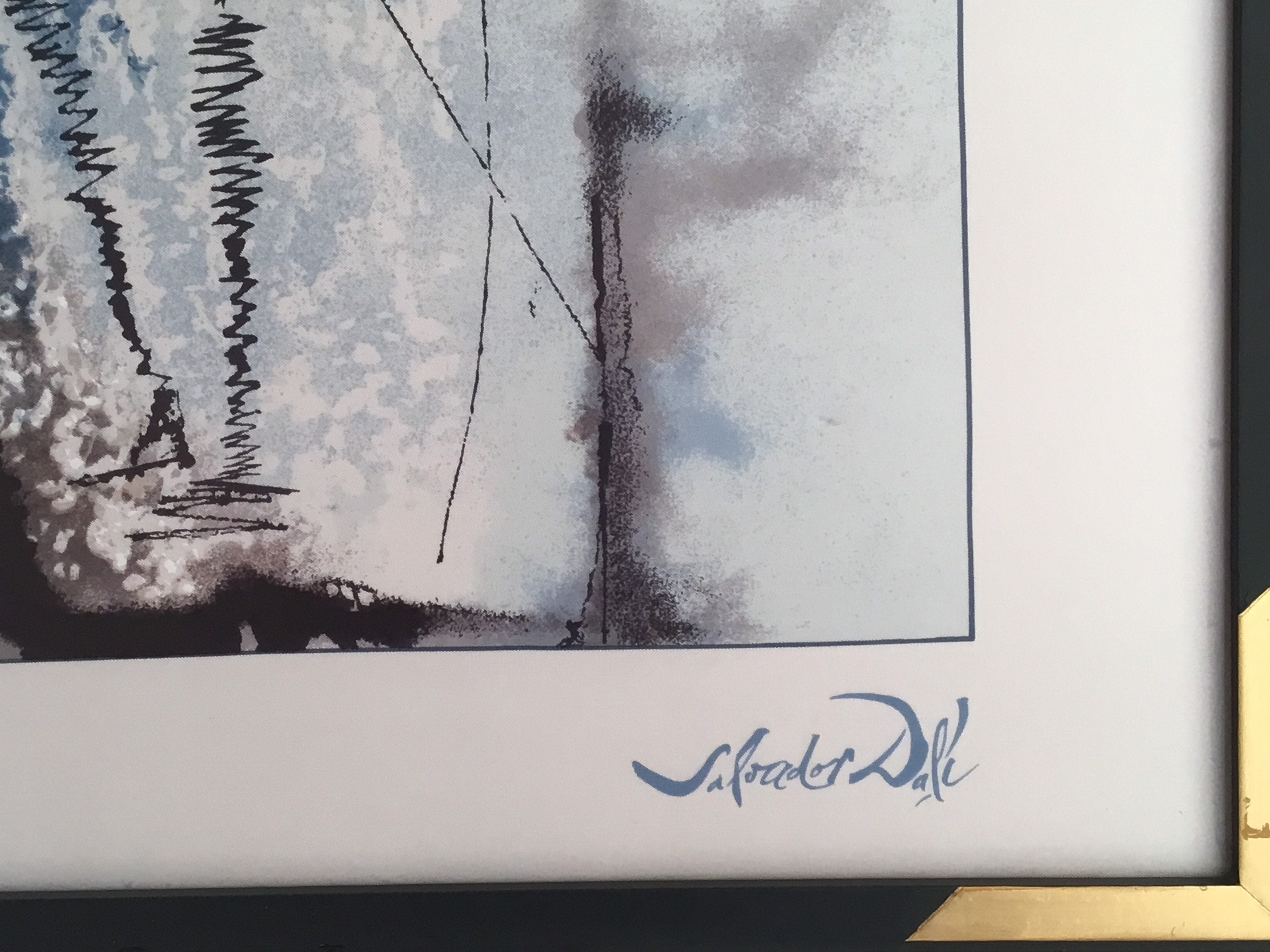 Salvador Dalí Serigraph | The Medieval Knight 1985 Spadem Edition, Silk Limited Print — photo 8 of 9