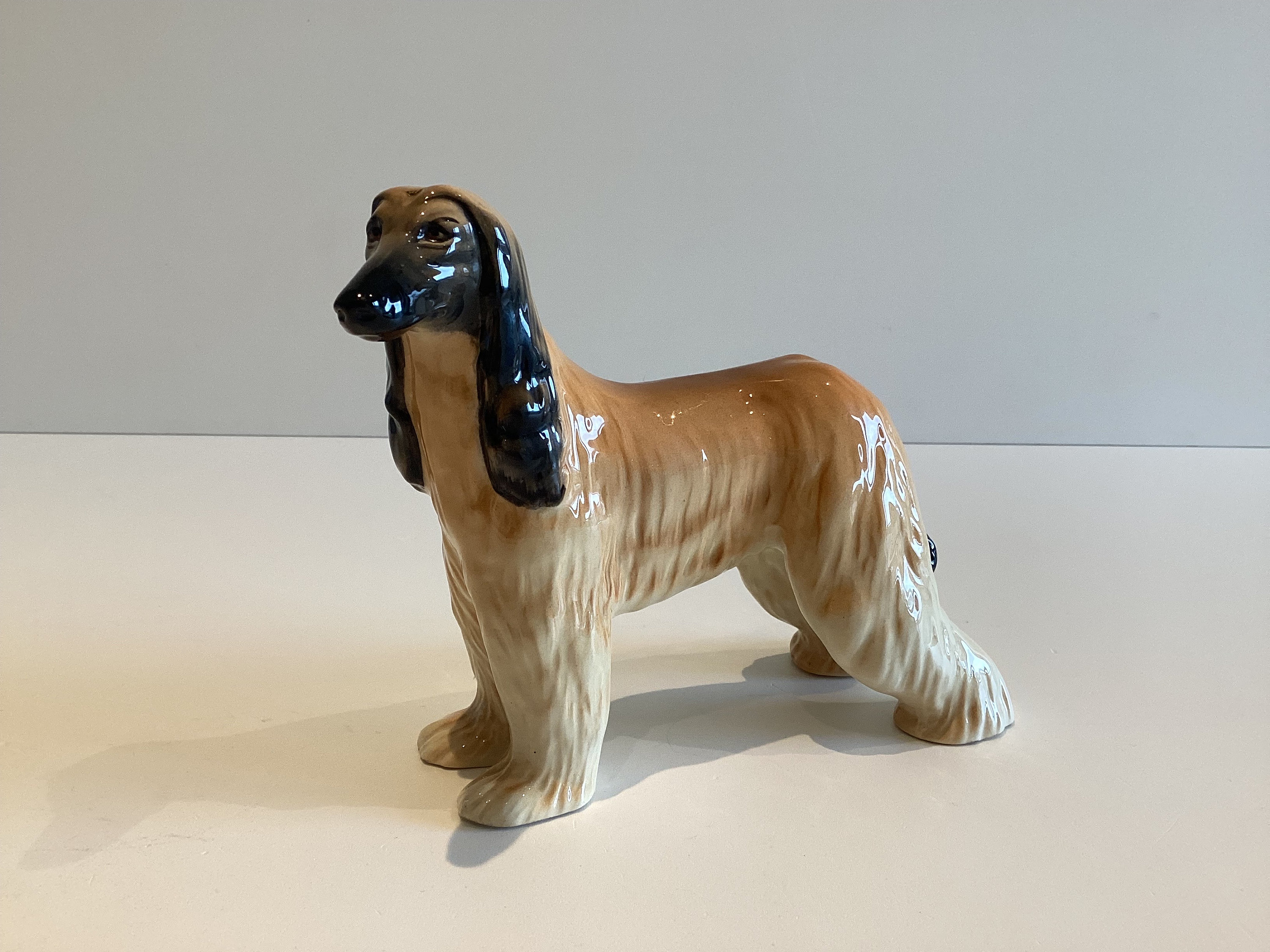 Vintage Dog Figurine – Afghan Hound “Hajubah of Davlen” (1960s) Beswick Englan — photo 2 of 9