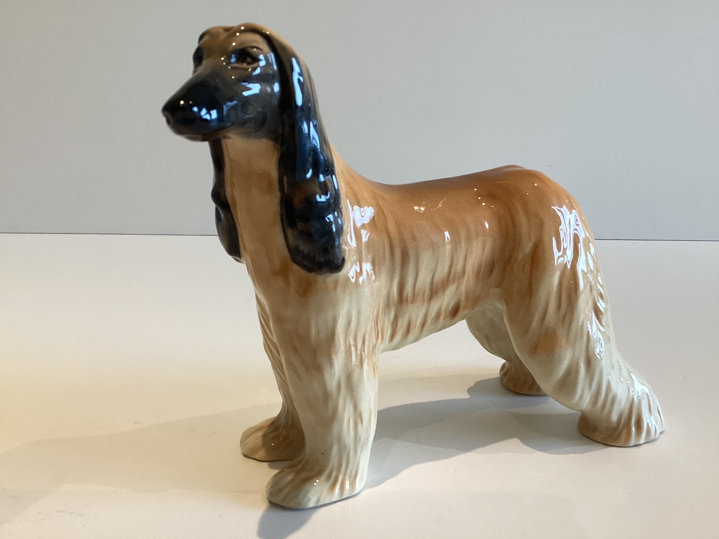 Vintage Dog Figurine – Afghan Hound “Hajubah of Davlen” (1960s) Beswick Englan — photo 3 of 9