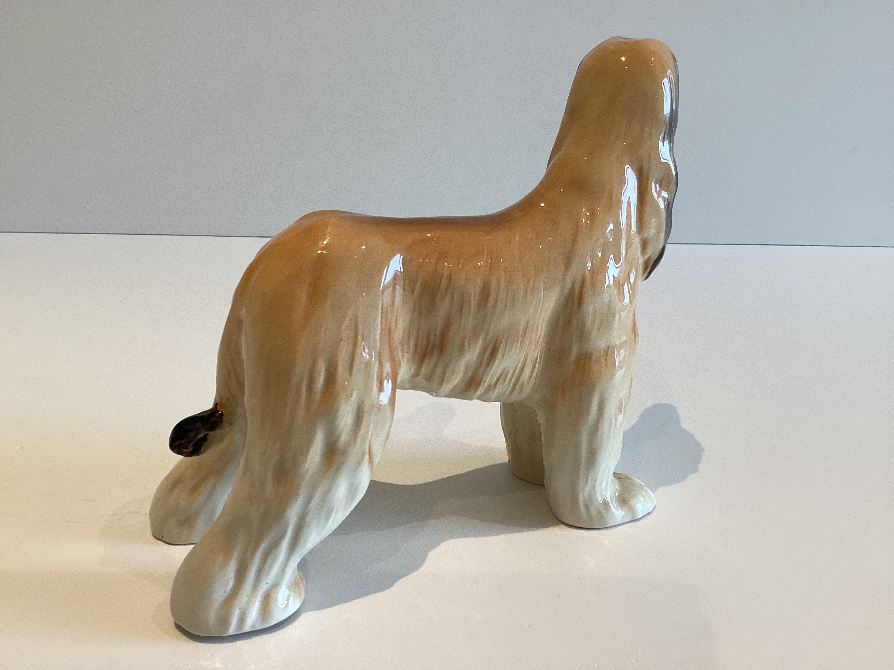Vintage Dog Figurine – Afghan Hound “Hajubah of Davlen” (1960s) Beswick Englan — photo 5 of 9