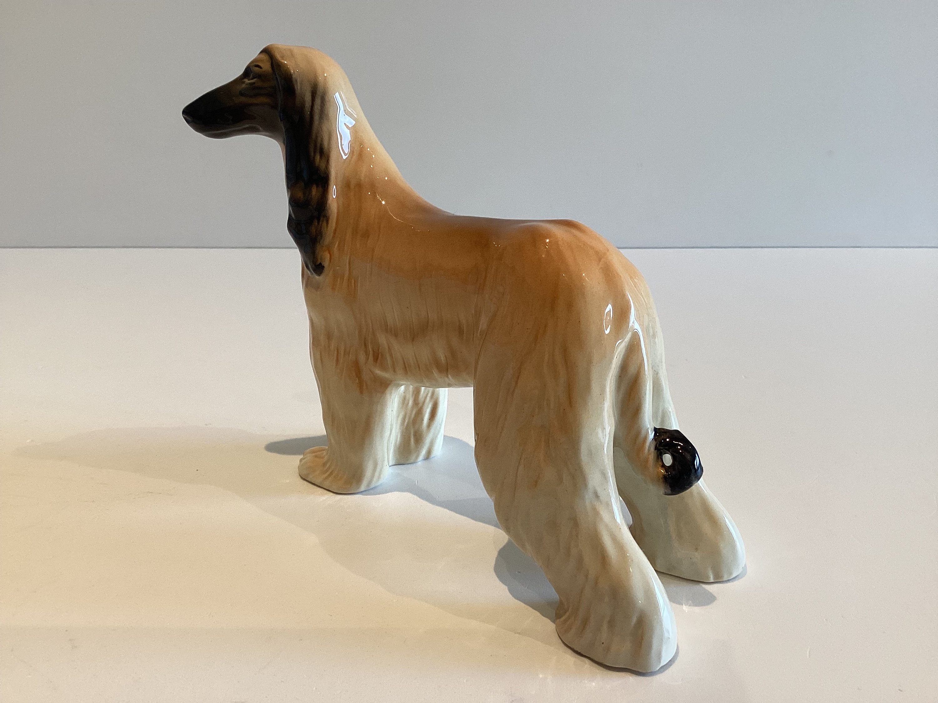 Vintage Dog Figurine – Afghan Hound “Hajubah of Davlen” (1960s) Beswick Englan — photo 6 of 9