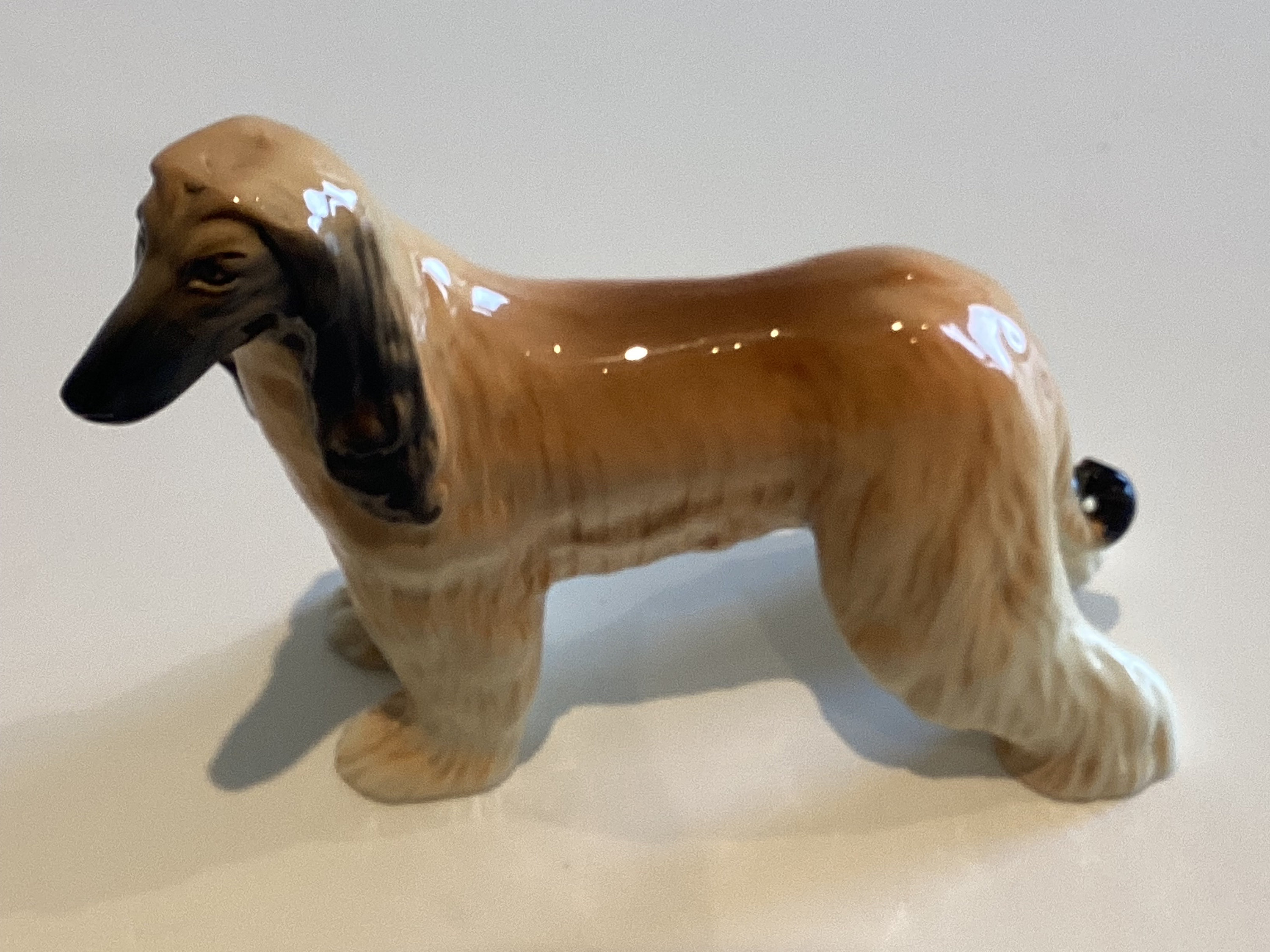 Vintage Dog Figurine – Afghan Hound “Hajubah of Davlen” (1960s) Beswick Englan — photo 8 of 9