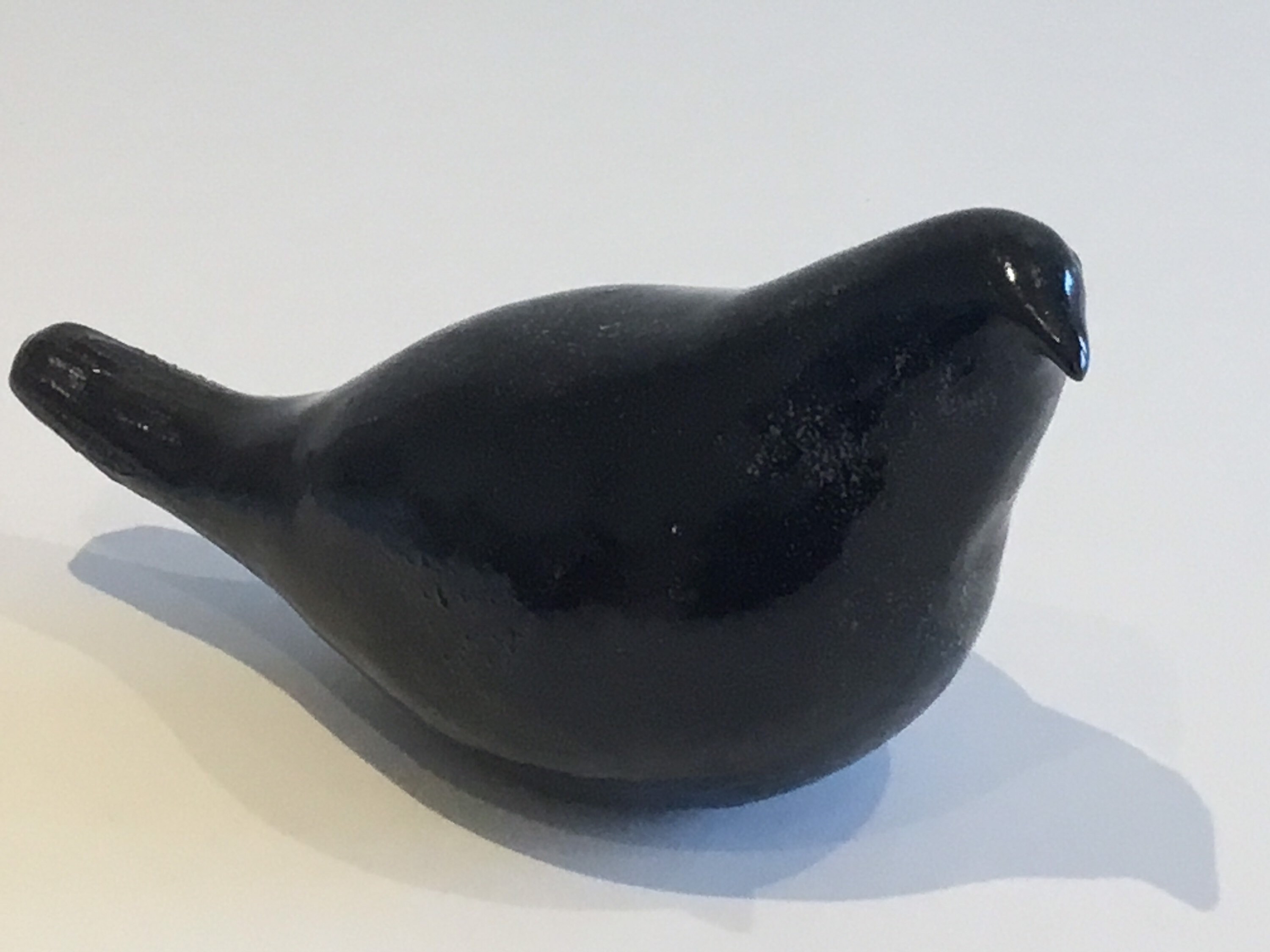 Wabi Sabi Raku Bird | 1950s Japanese Abstract Sculpture | Art Piece — photo 3 of 5