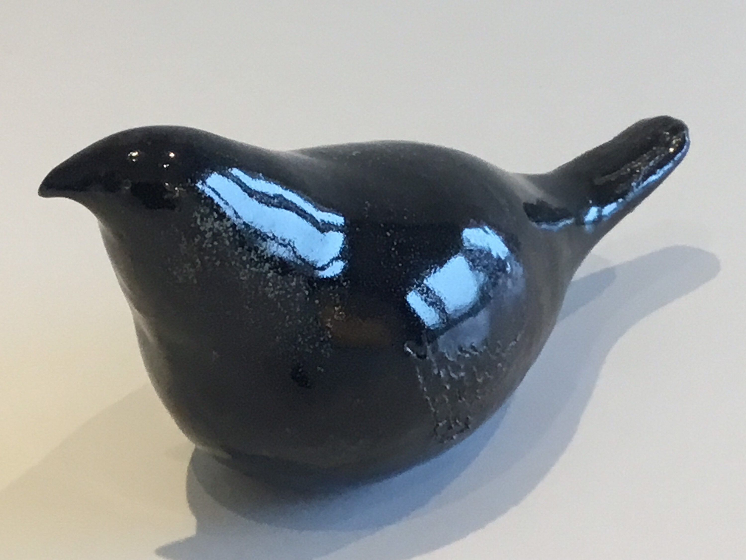 Wabi Sabi Raku Bird | 1950s Japanese Abstract Sculpture | Art Piece — photo 4 of 5