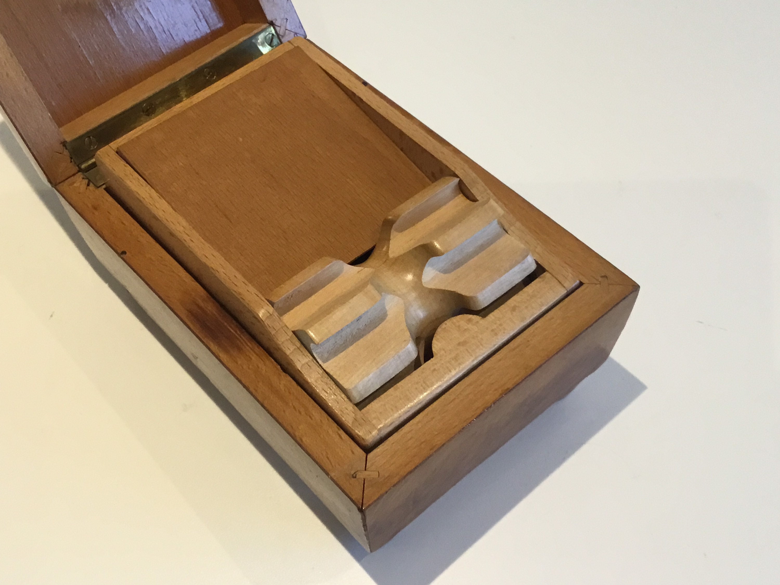 Antique Music Box (1920s) Cigarette Container Swiss Made Movement — photo 6 of 8