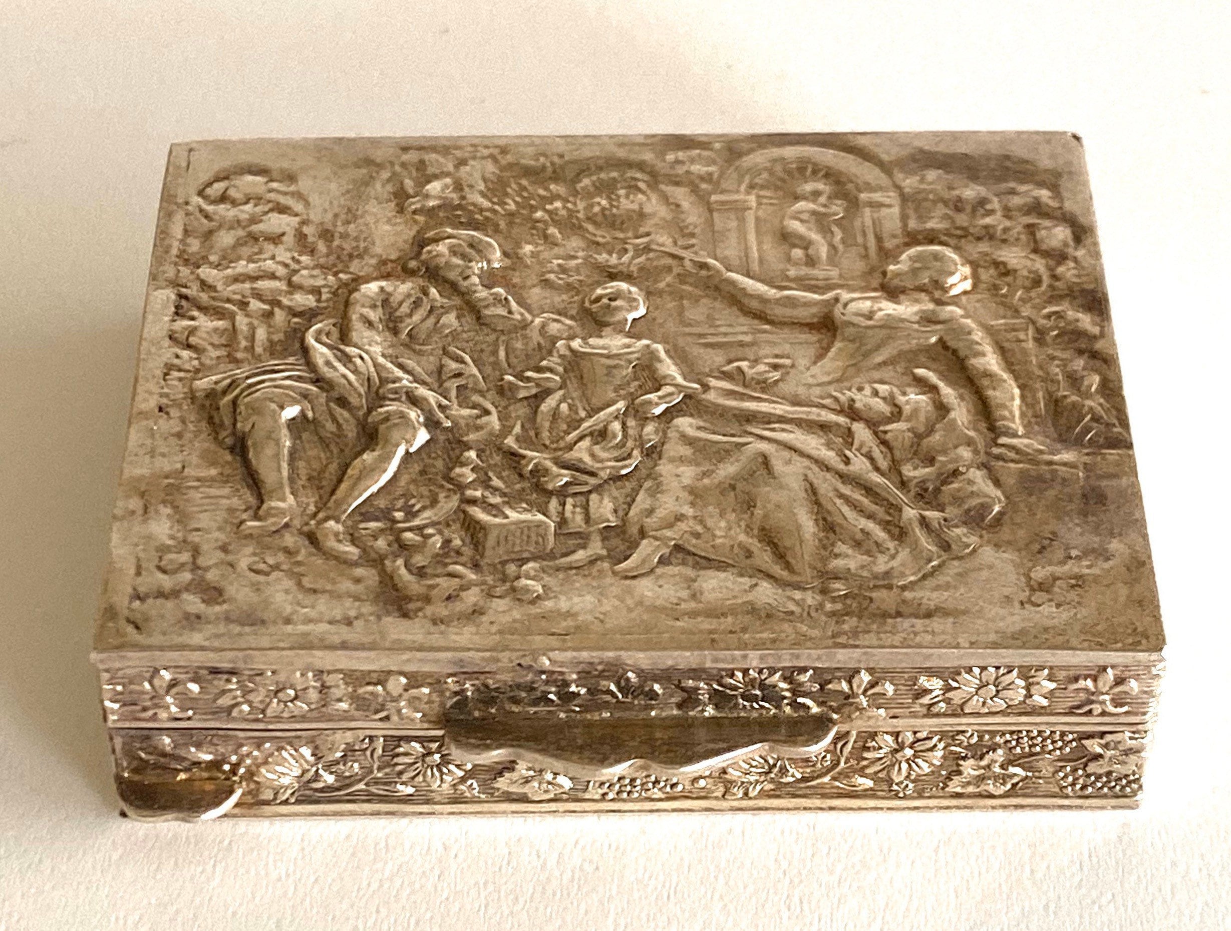 Vintage Silver | 1960s Small Silver Box “925k” (Firenze) Made in Italy — photo 2 of 8