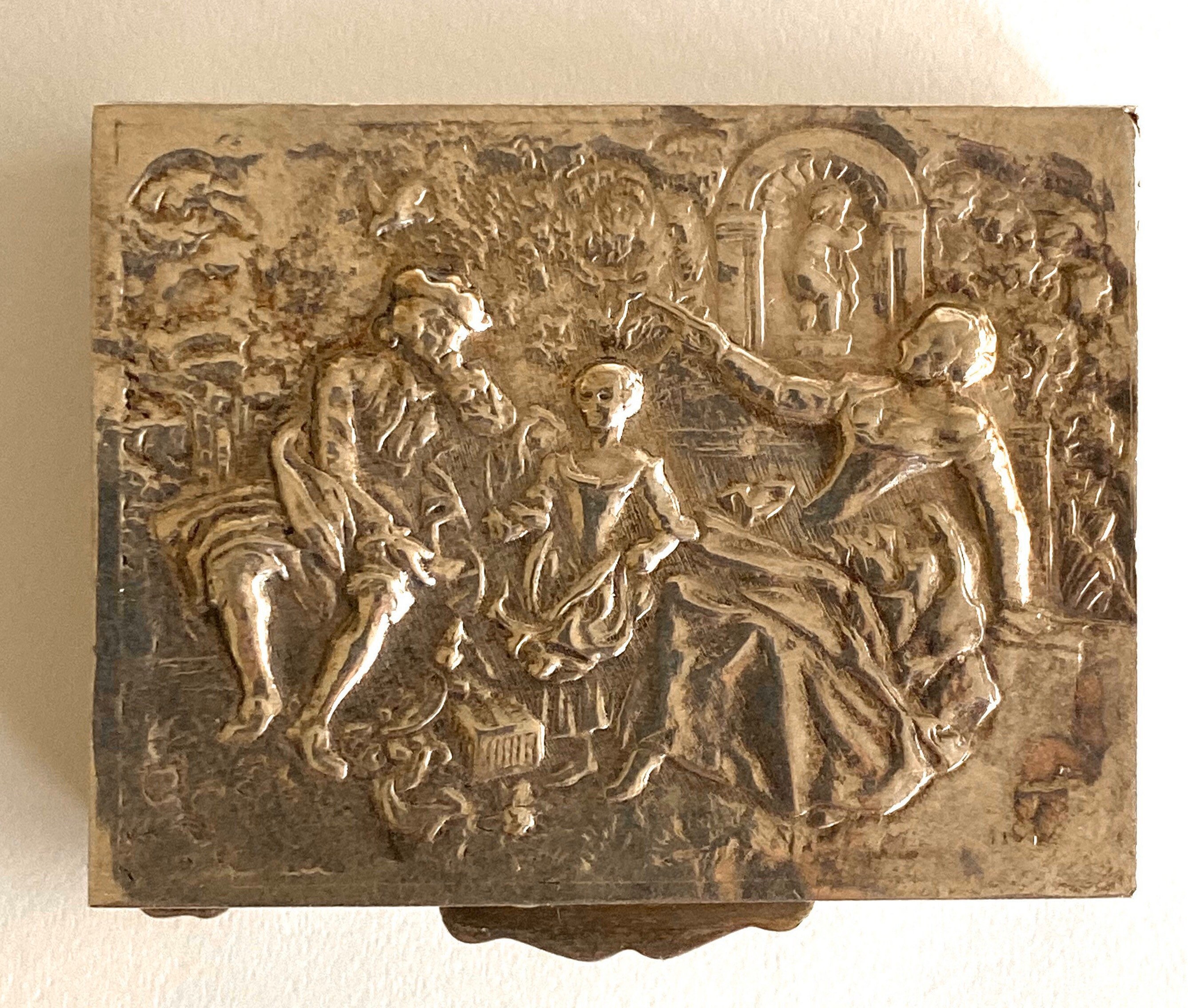 Vintage Silver | 1960s Small Silver Box “925k” (Firenze) Made in Italy — photo 4 of 8