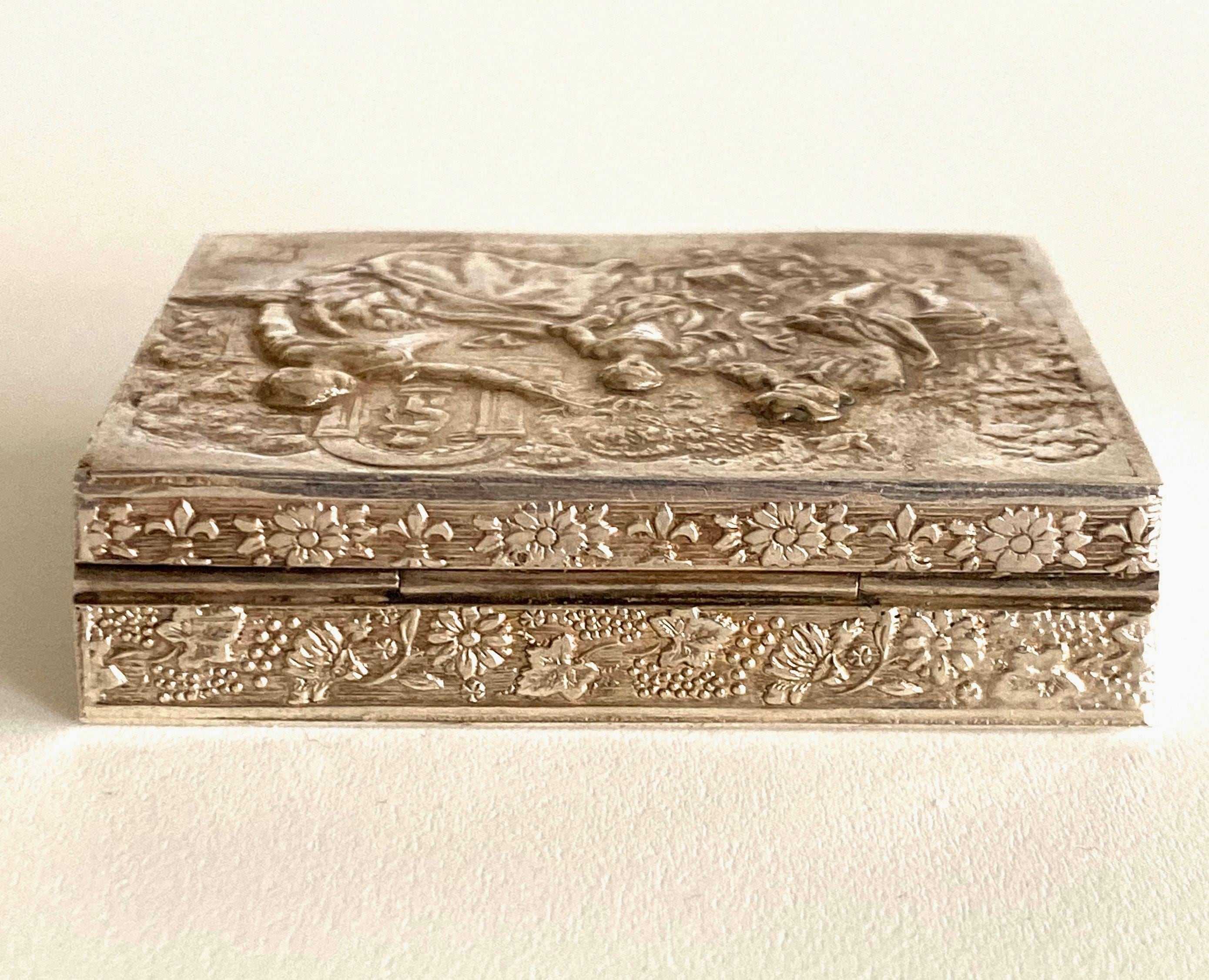 Vintage Silver | 1960s Small Silver Box “925k” (Firenze) Made in Italy — photo 6 of 8
