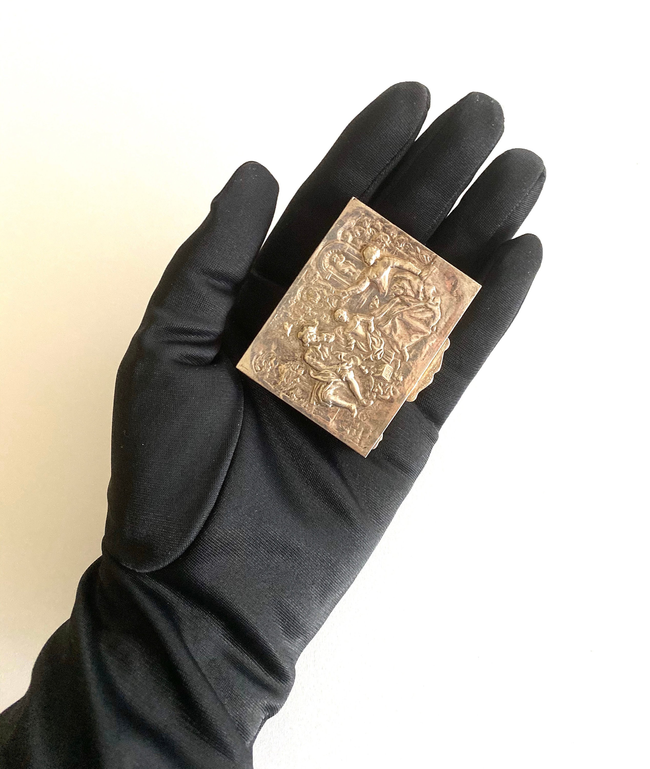 Vintage Silver | 1960s Small Silver Box “925k” (Firenze) Made in Italy — photo 7 of 8