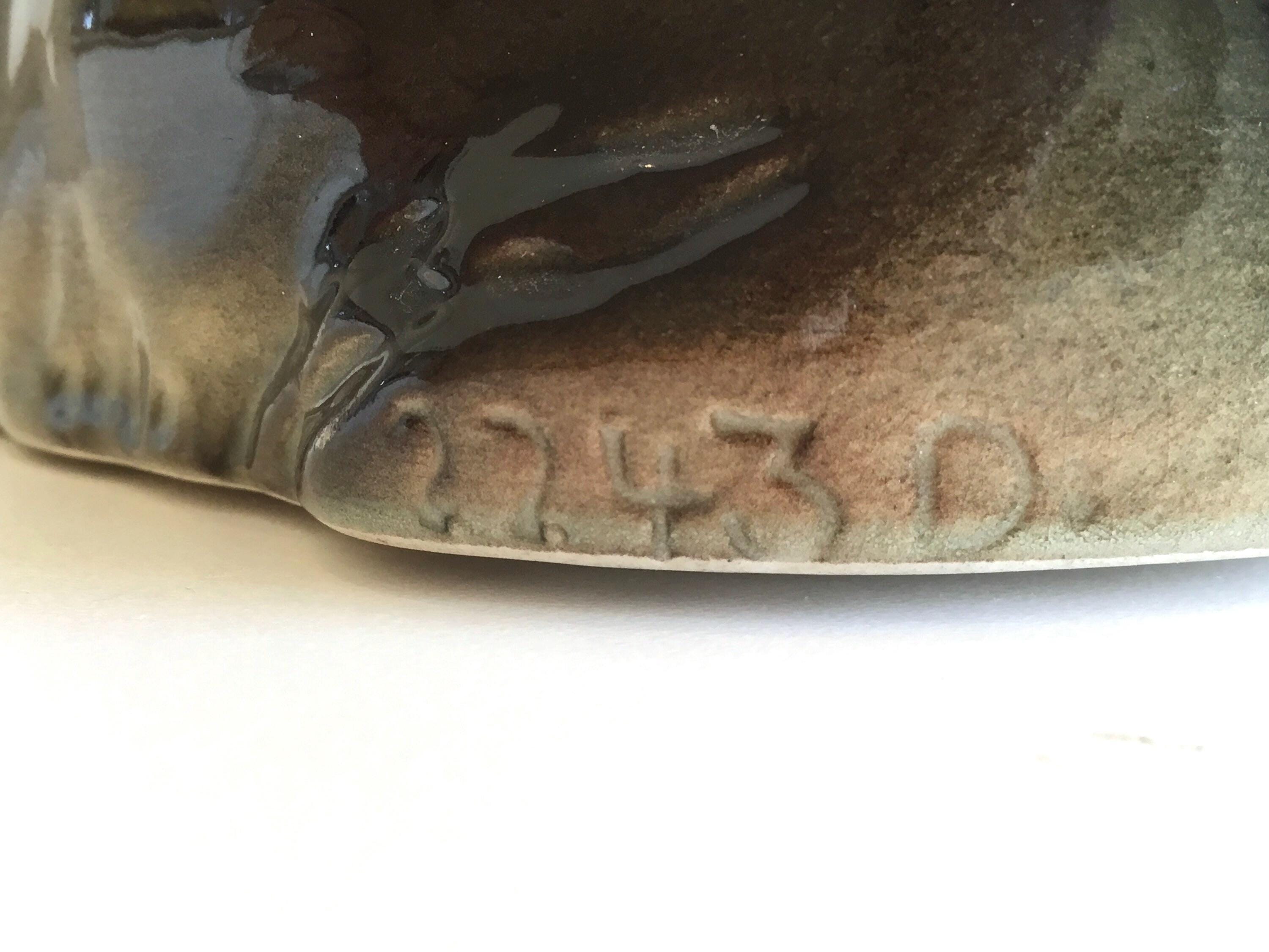 Vintage Porcelain | German Shepherd Figurine 1950s West Germany, Cortendorf Style Lying Dog — photo 11 of 11
