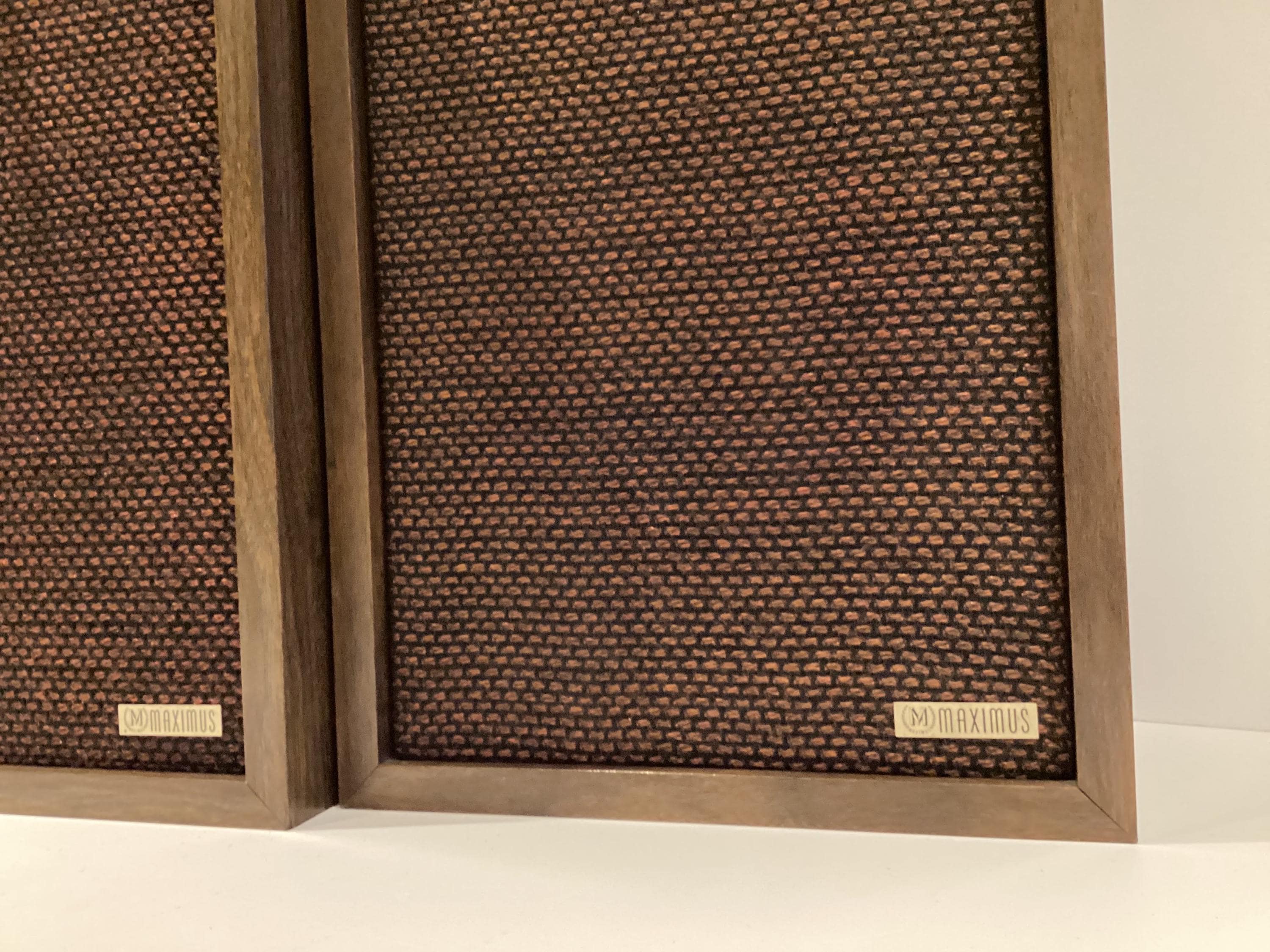 Vintage Speakers Maximus Sound Corporation (1970s), Rare American Wooden Cabinets, 2-Way Hi-Fi — photo 8 of 11