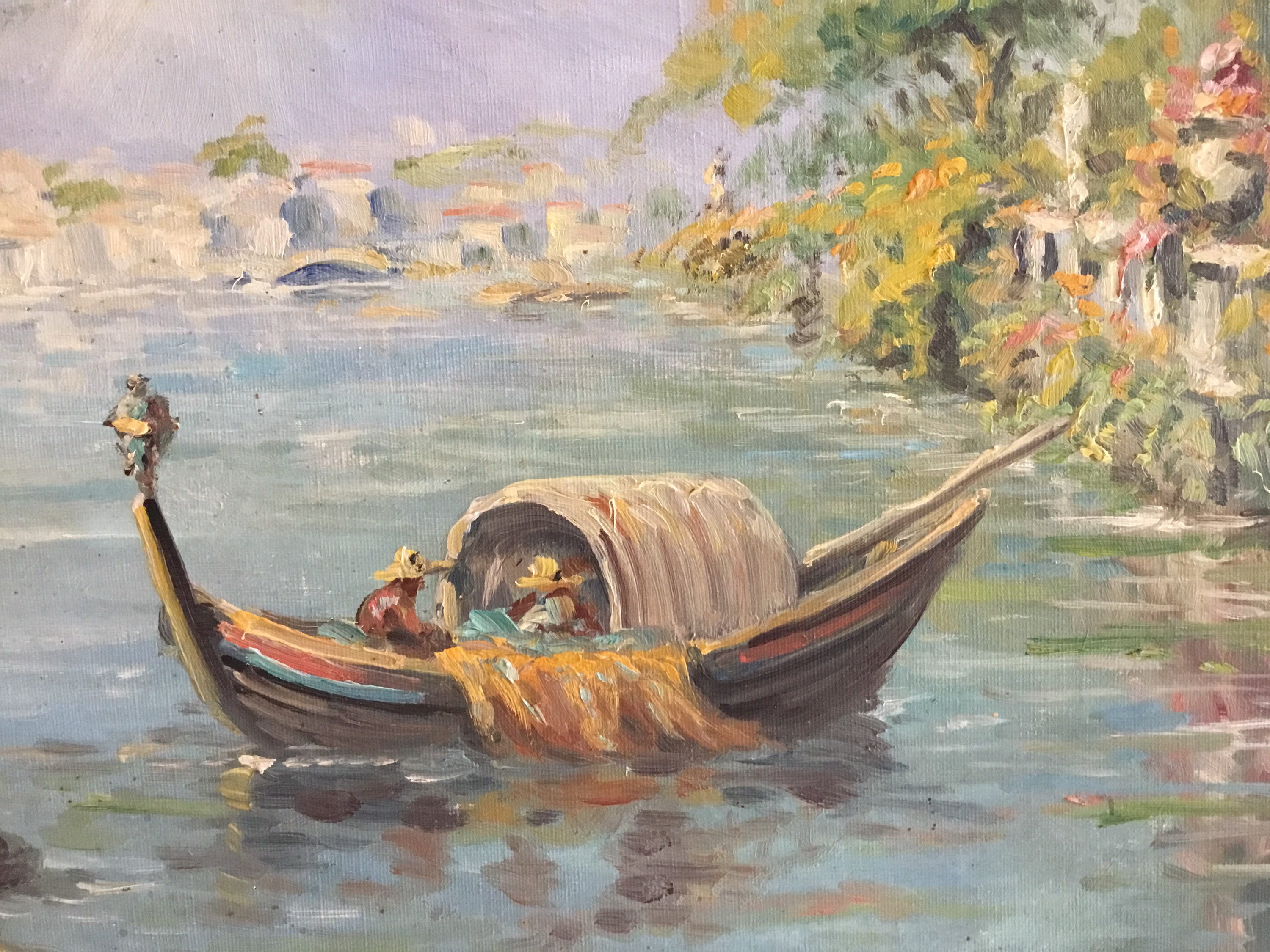 Large Seascape (late 19th Century) Oil Painting G. Marinelli Made In Italy — photo 6 of 11