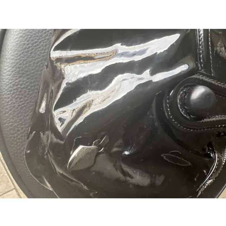 Sandro Vicari - Women Patent Leather Tote — photo 5 of 7