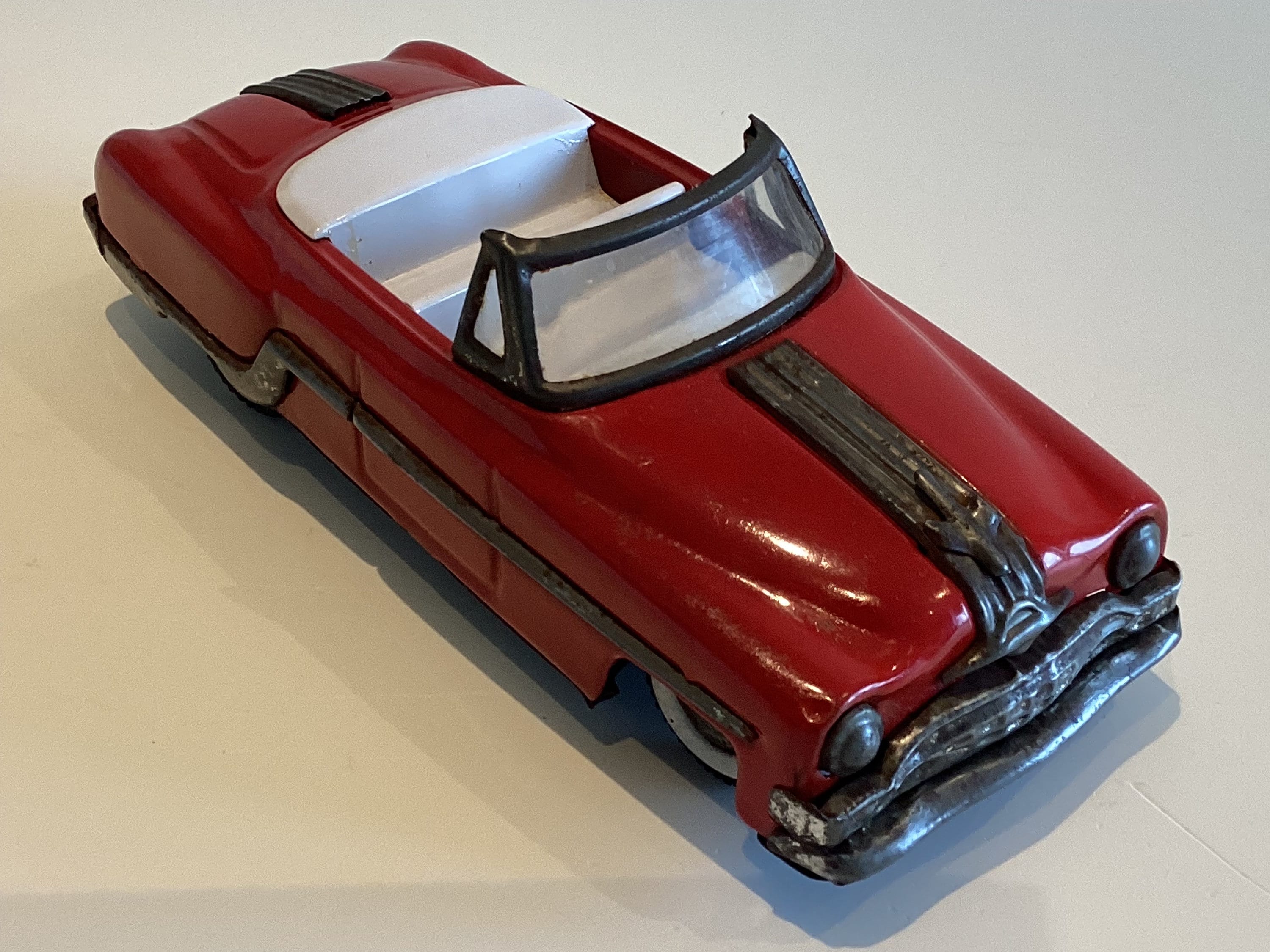 Vintage Toy Car | 1950s Minister Delux - Pontiac Chieftain Convertible - Made in Japan — photo 4 of 9